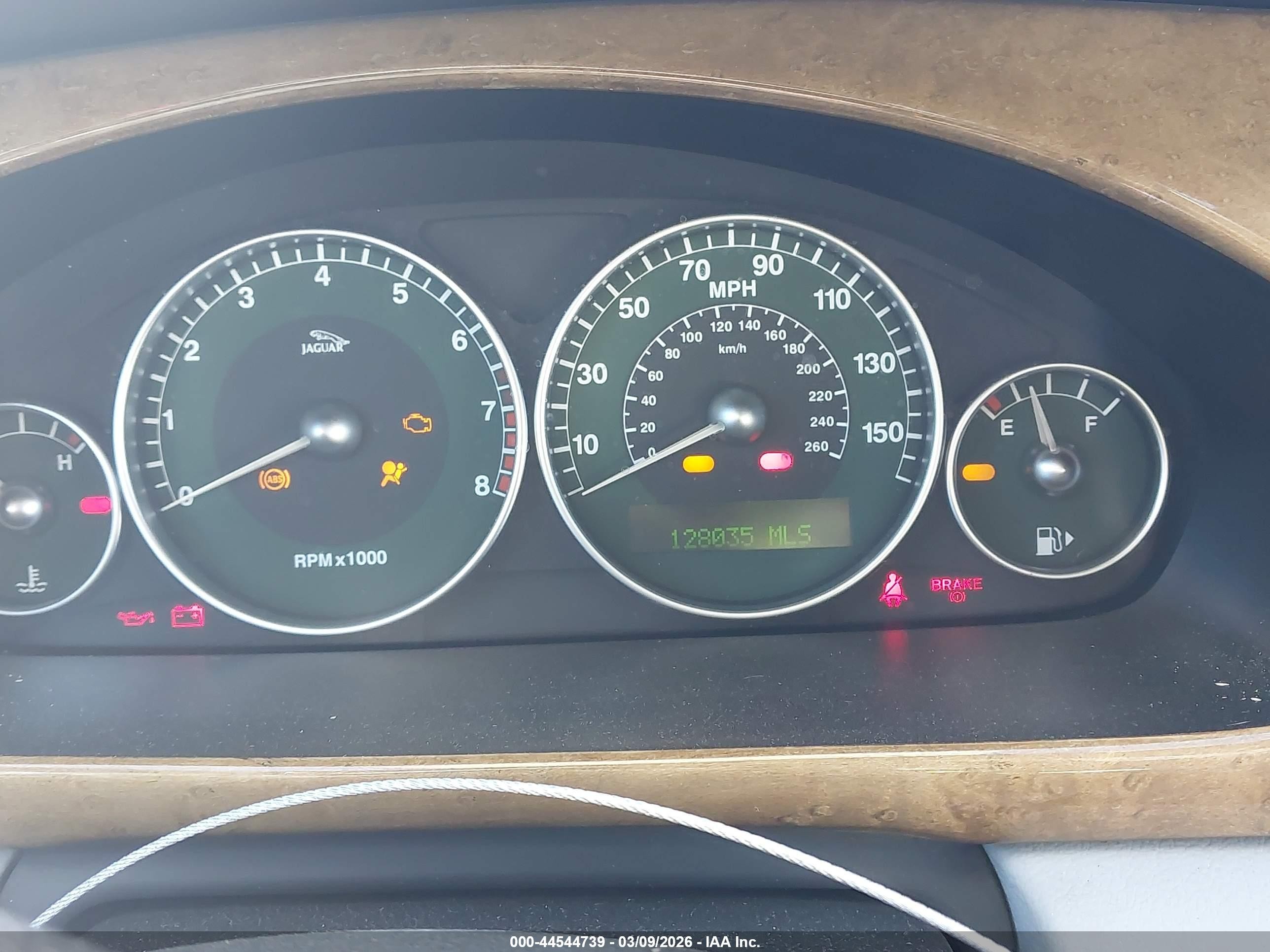 2002 Jaguar X-type 3.0l Blue vin: SAJEB53C92WC16548
