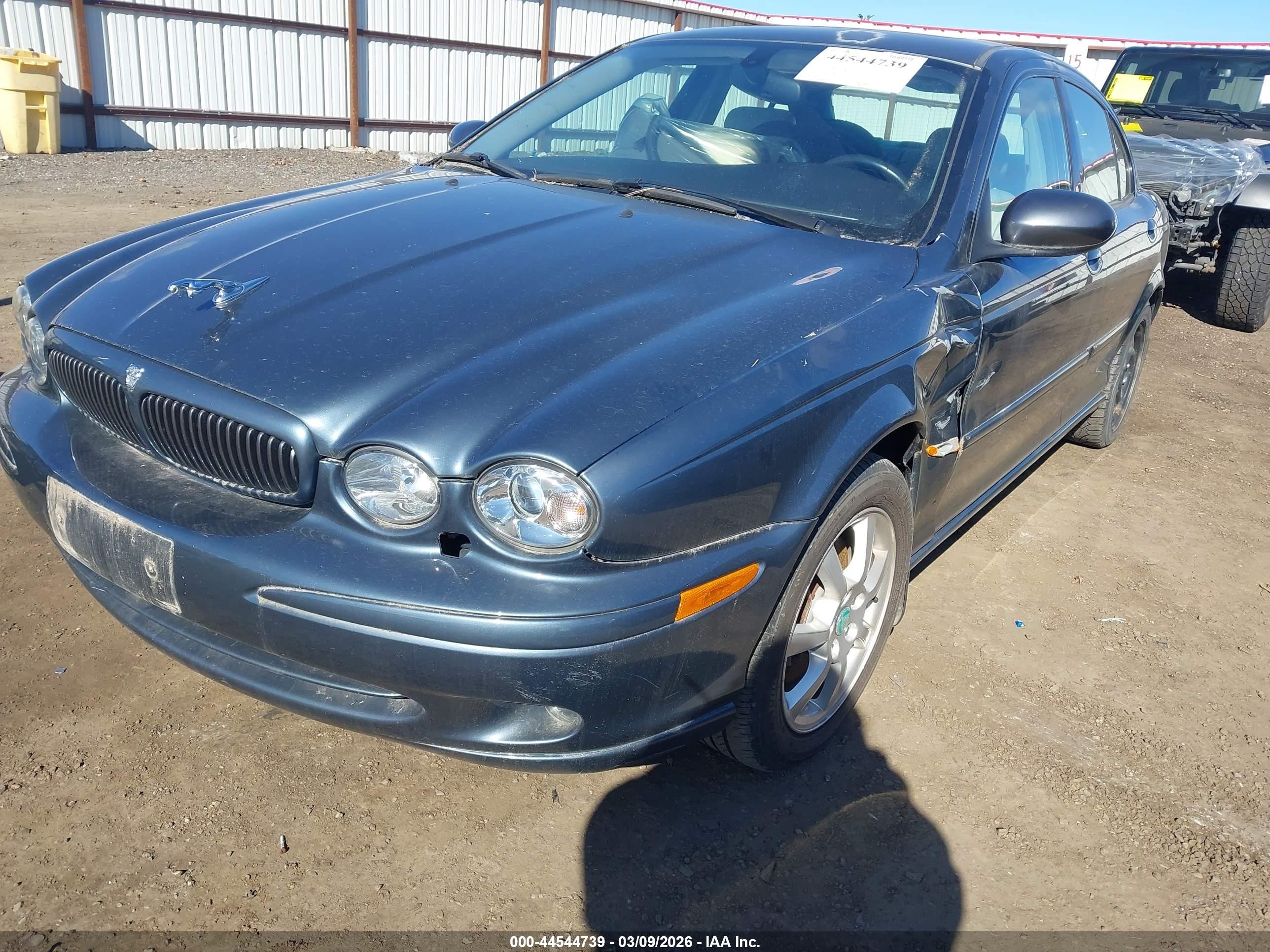 2002 Jaguar X-type 3.0l Blue vin: SAJEB53C92WC16548