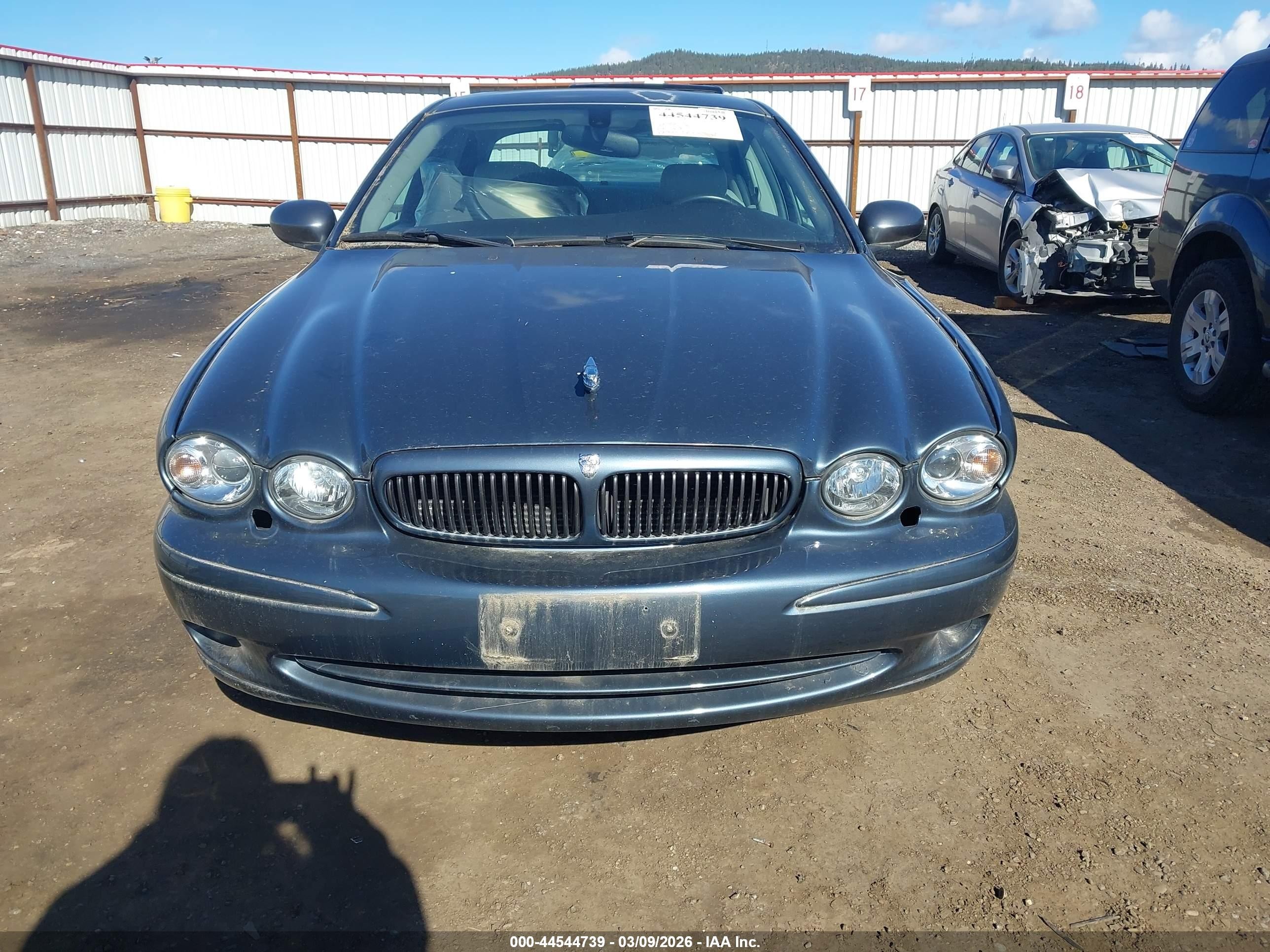 2002 Jaguar X-type 3.0l Blue vin: SAJEB53C92WC16548