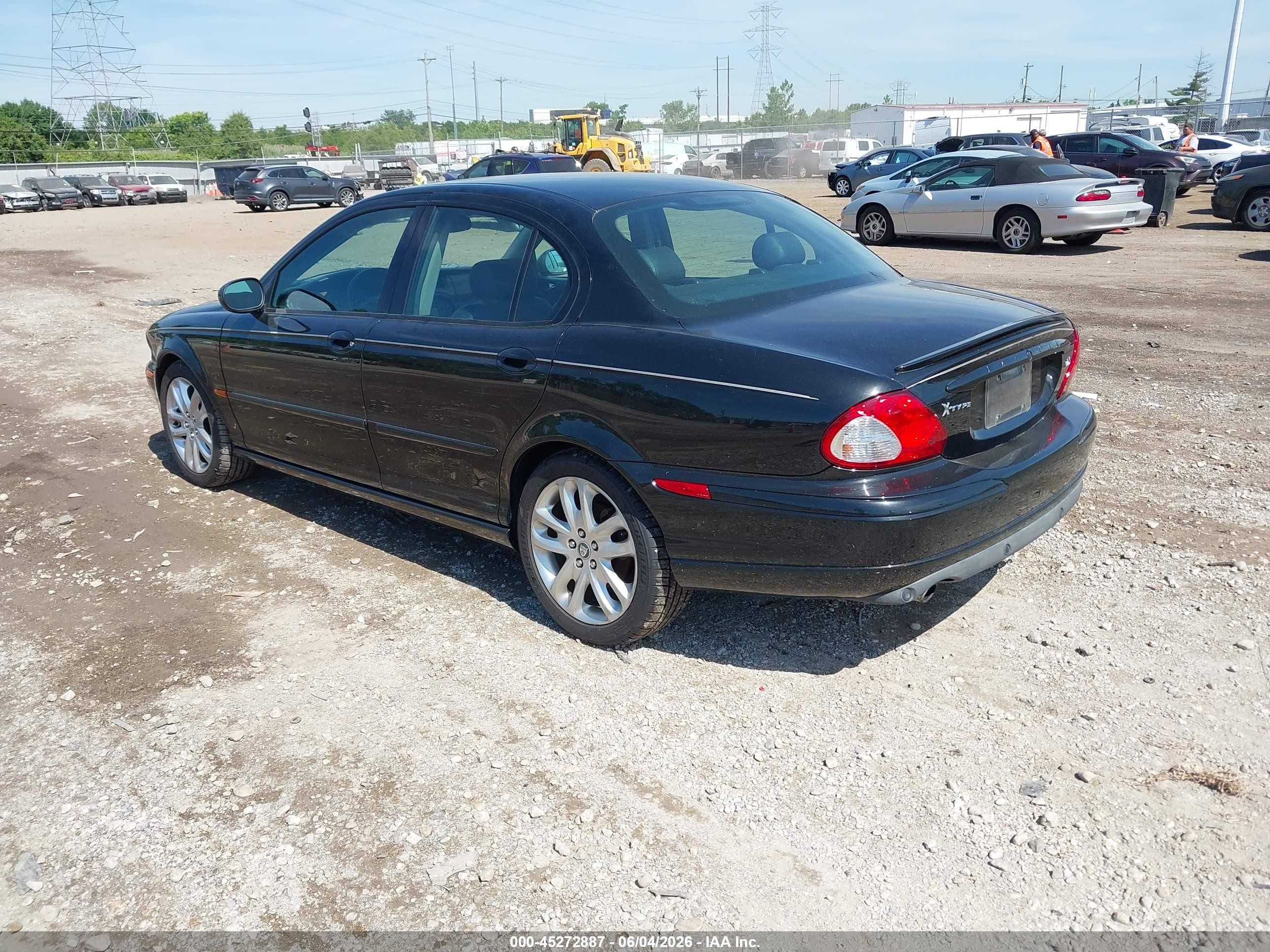2002 Jaguar X-type 2.5l Black vin: SAJEB53D62XC44455