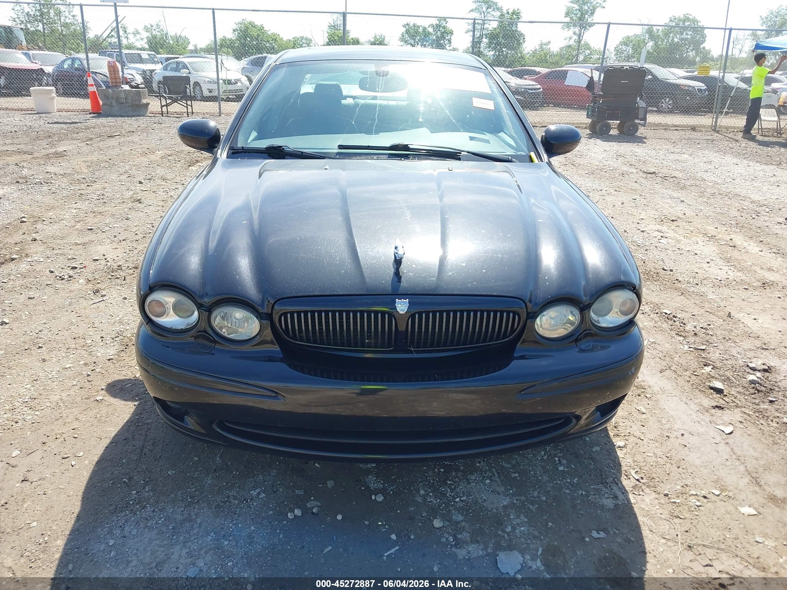 2002 Jaguar X-type 2.5l Black vin: SAJEB53D62XC44455