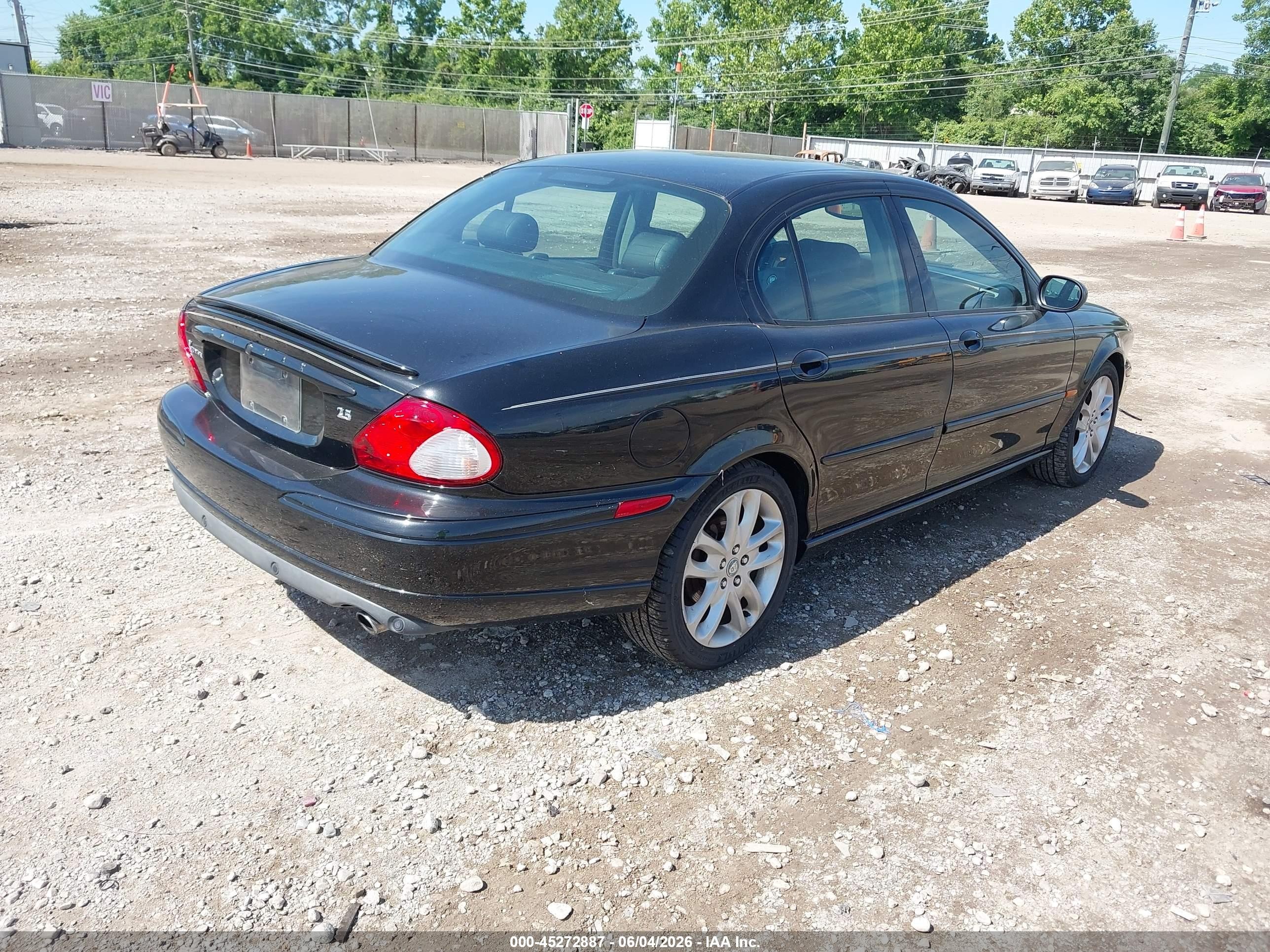 2002 Jaguar X-type 2.5l Black vin: SAJEB53D62XC44455