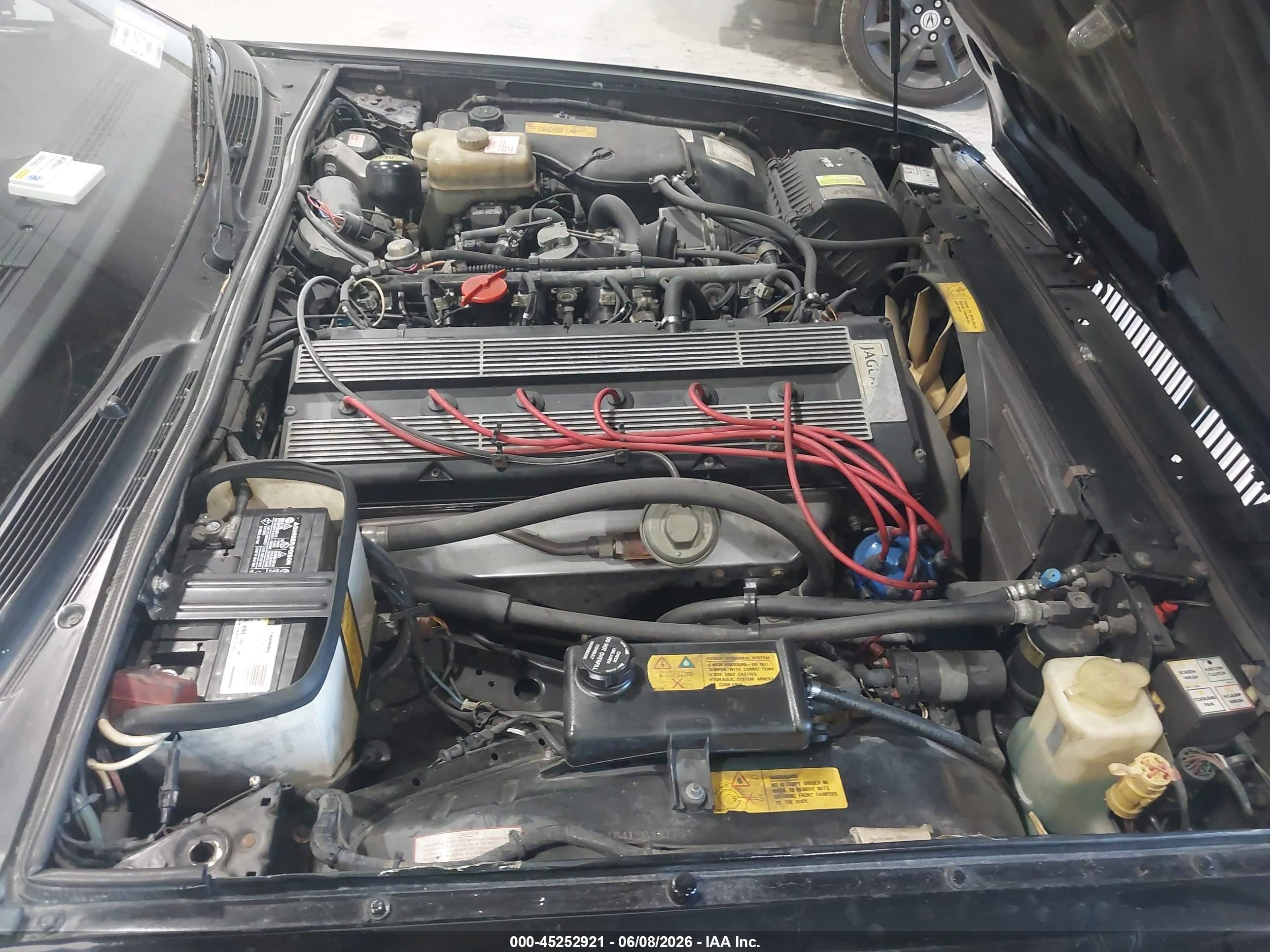 1990 Jaguar Xj6 Baseline Черный vin: SAJFY1740LC618778