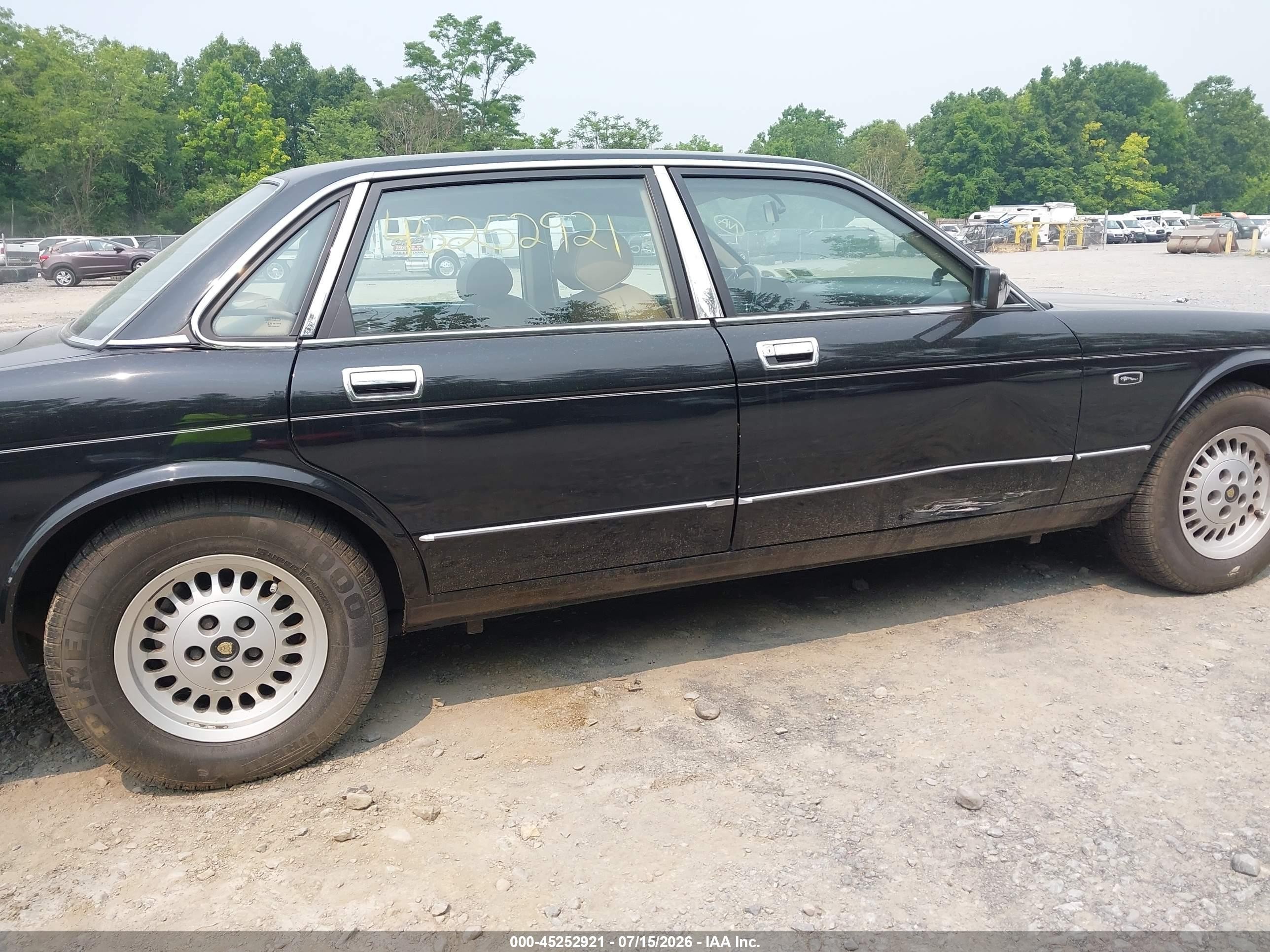 1990 Jaguar Xj6 Baseline Черный vin: SAJFY1740LC618778