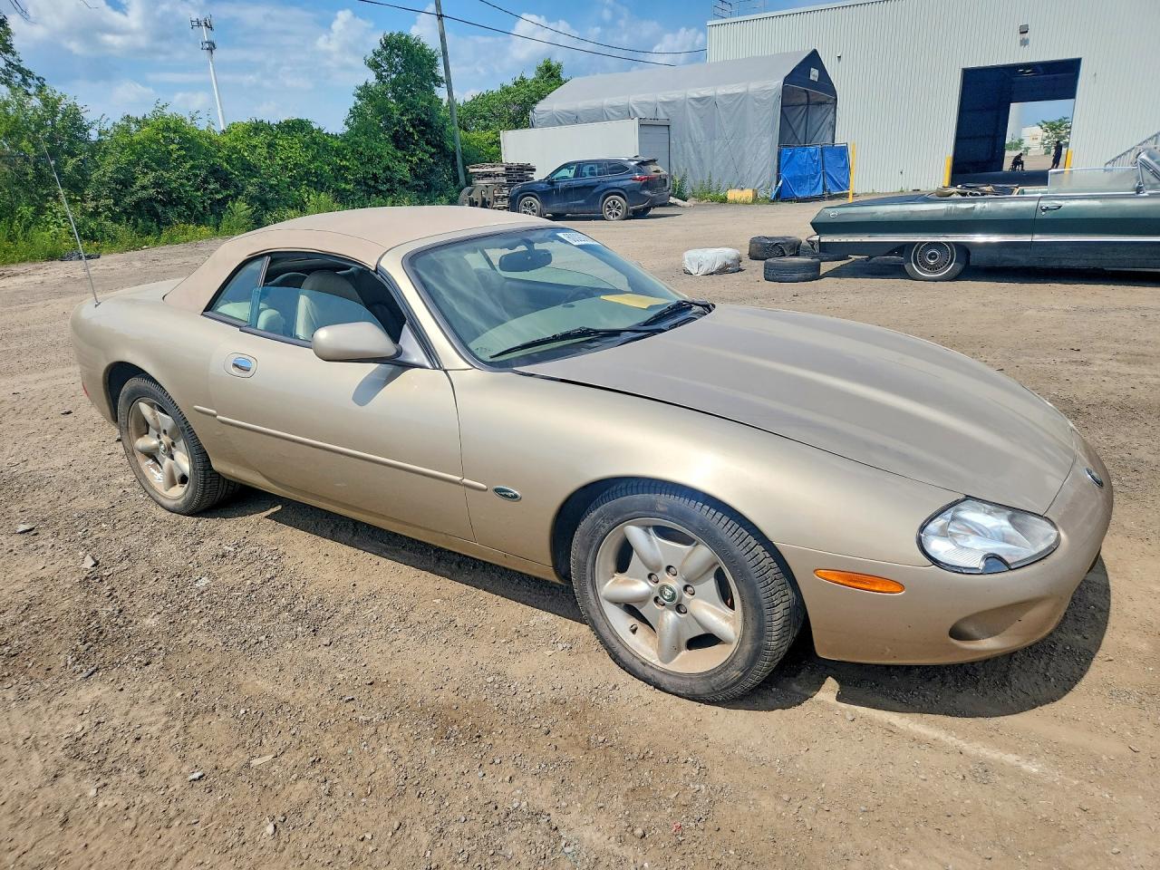 1998 Jaguar Xk8 Gold vin: SAJGN2244WC025813