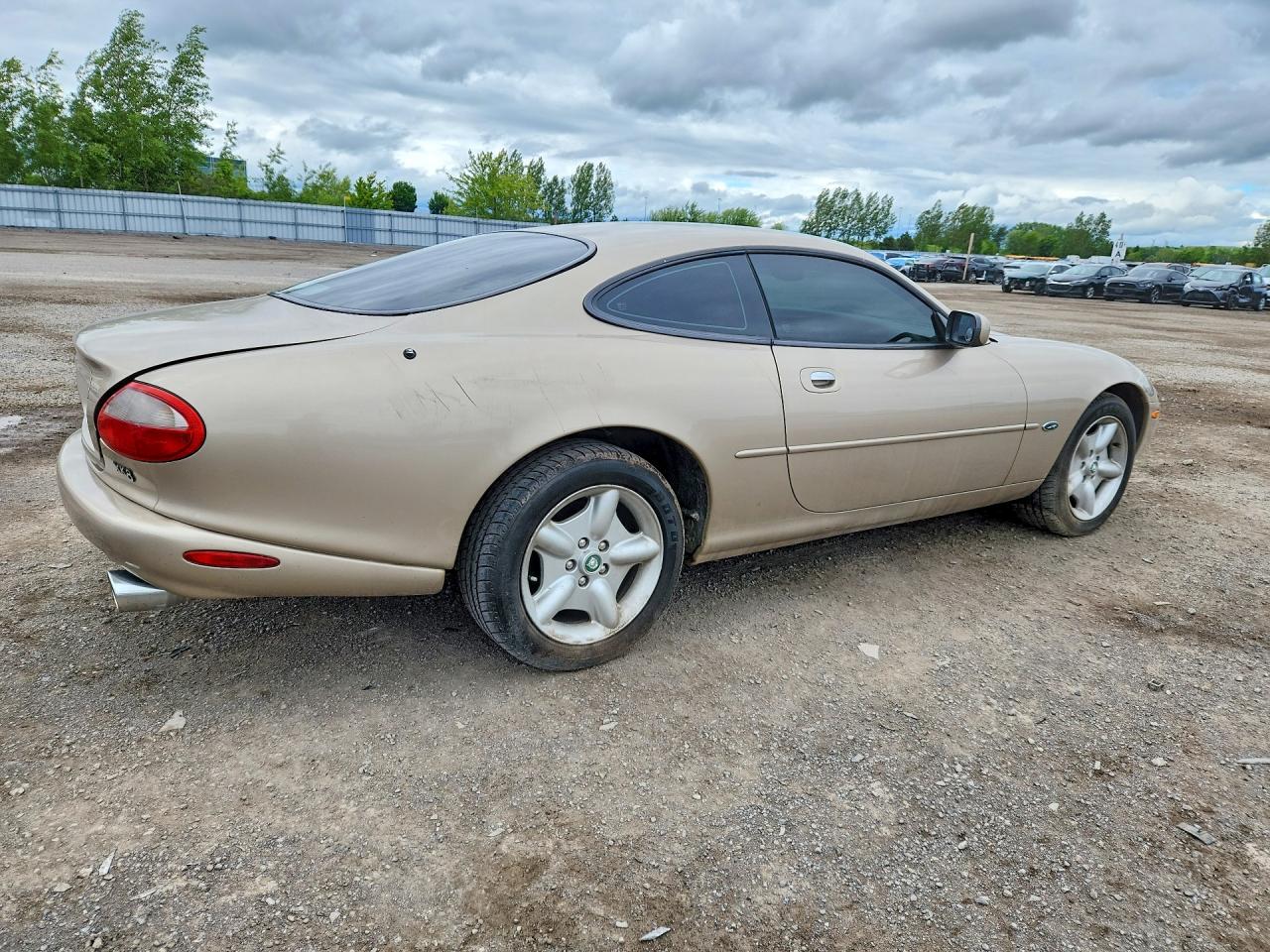 1998 Jaguar Xk8 Gold vin: SAJGN5247WC022275