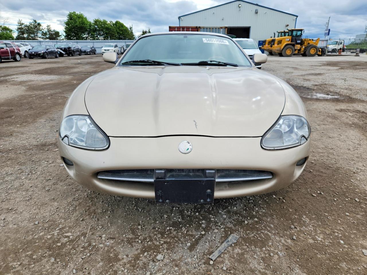 1998 Jaguar Xk8 Gold vin: SAJGN5247WC022275