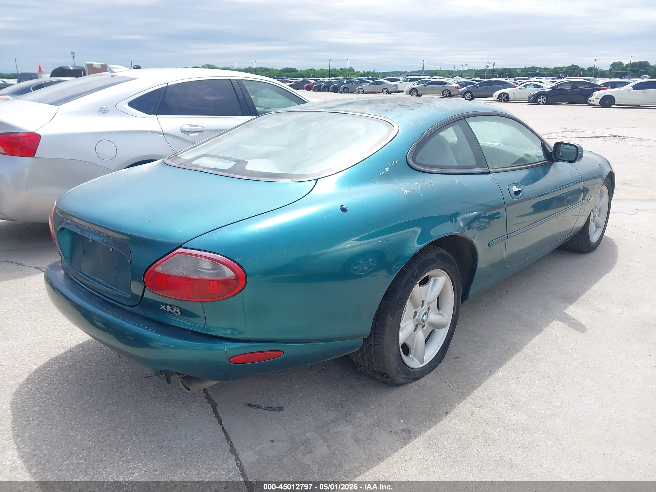 1997 Jaguar Xk8 4.0 Green vin: SAJGN5749VC001922