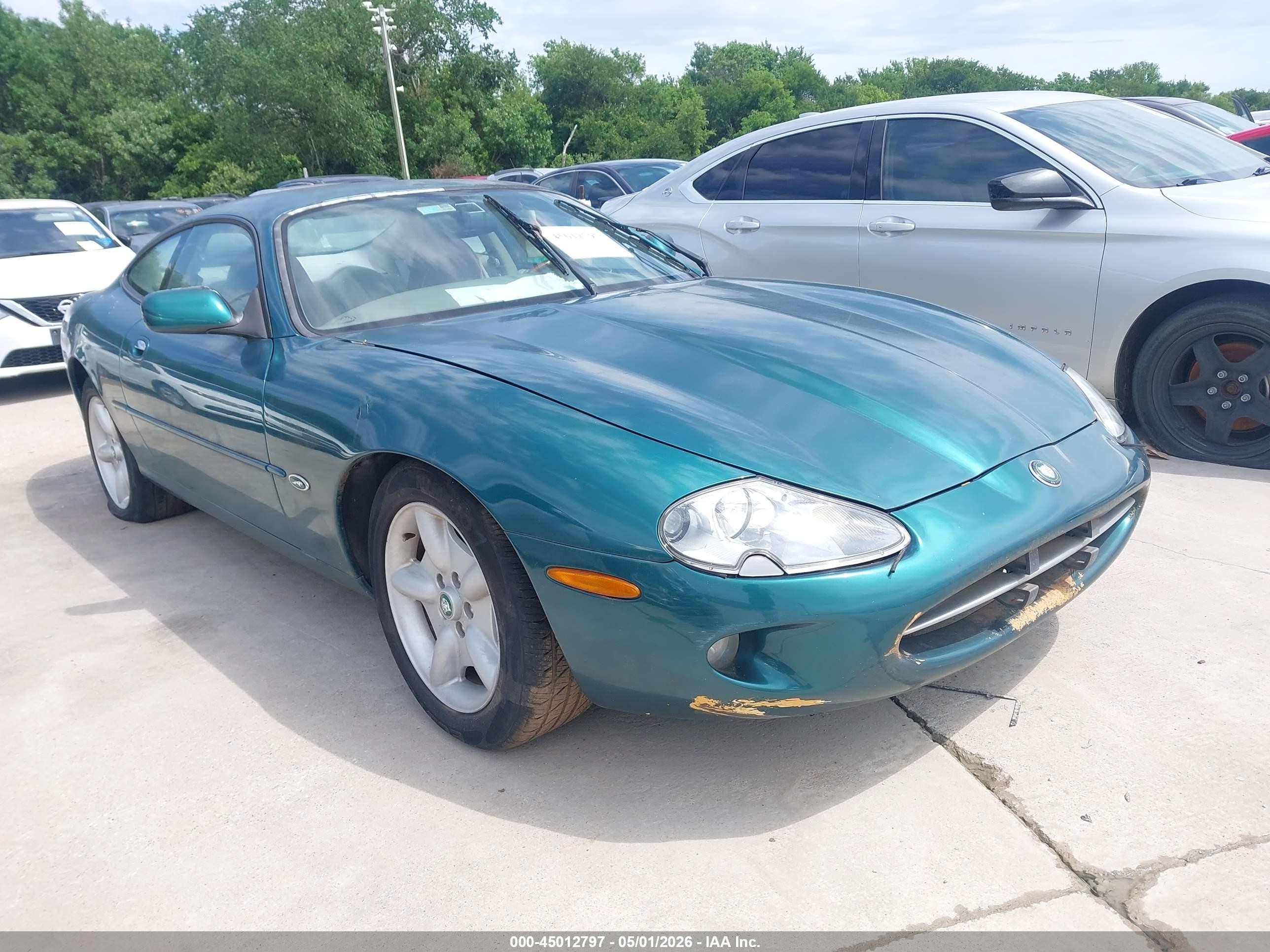 1997 Jaguar Xk8 4.0 Green vin: SAJGN5749VC001922