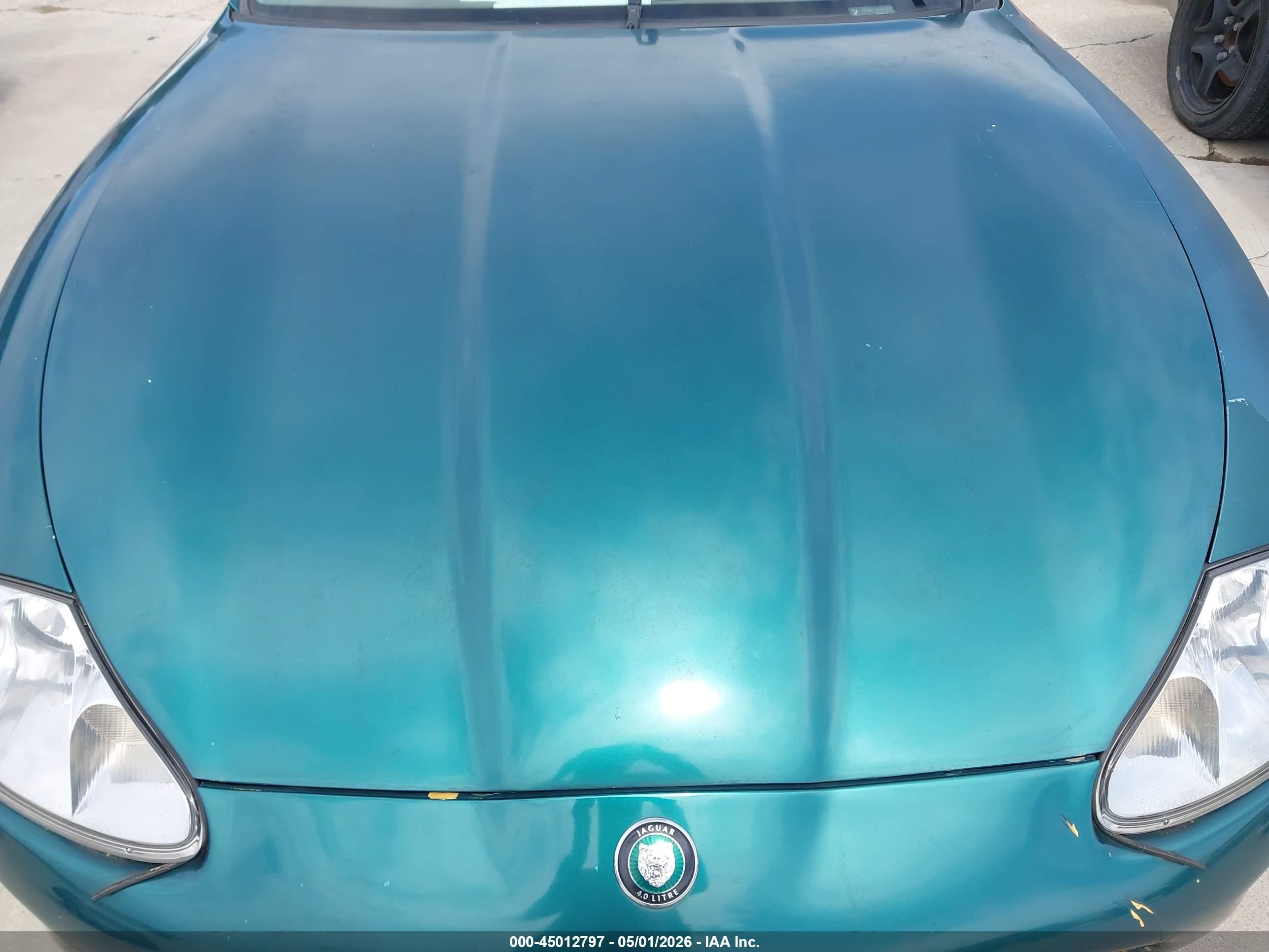 1997 Jaguar Xk8 4.0 Green vin: SAJGN5749VC001922