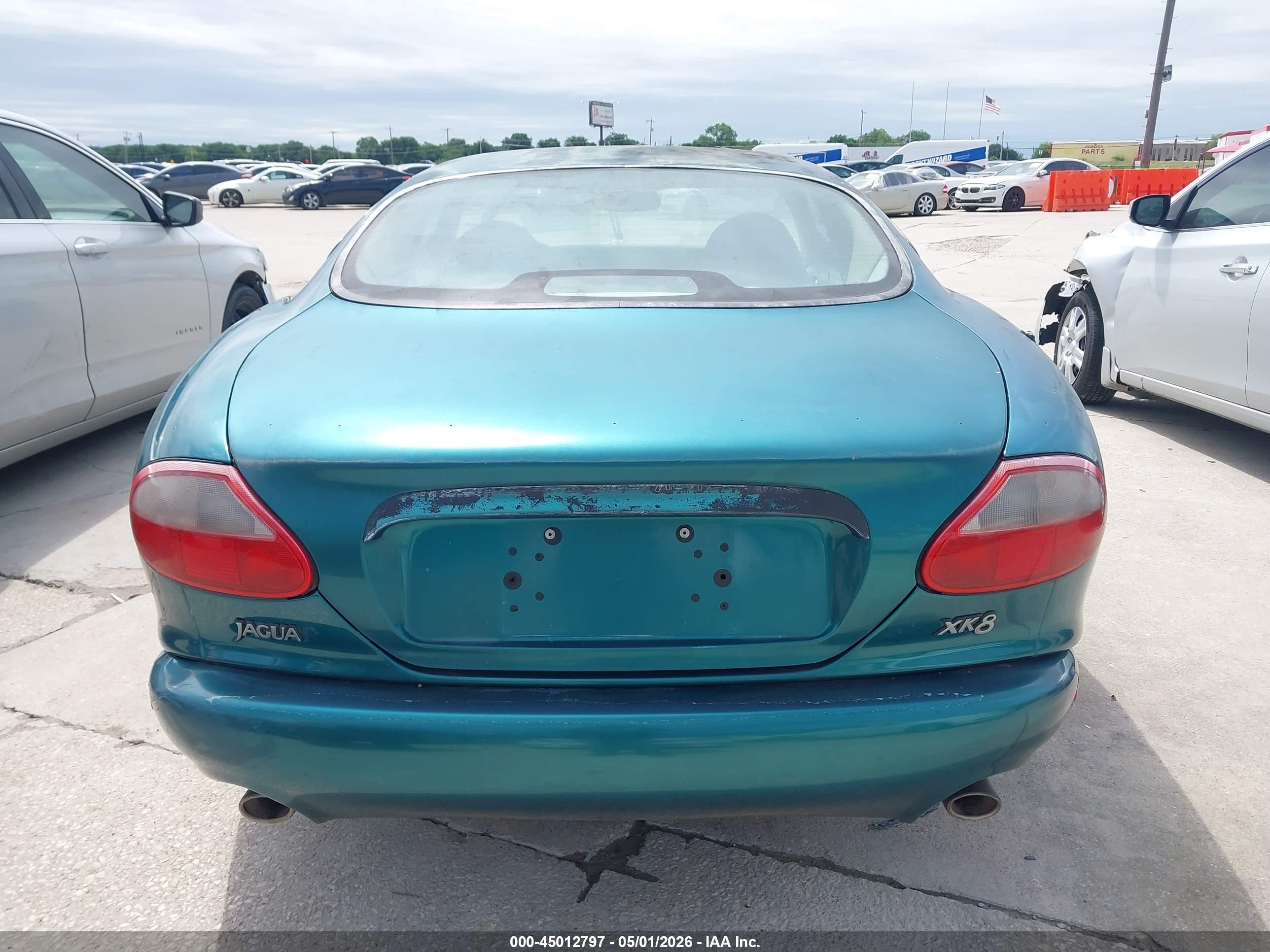 1997 Jaguar Xk8 4.0 Green vin: SAJGN5749VC001922
