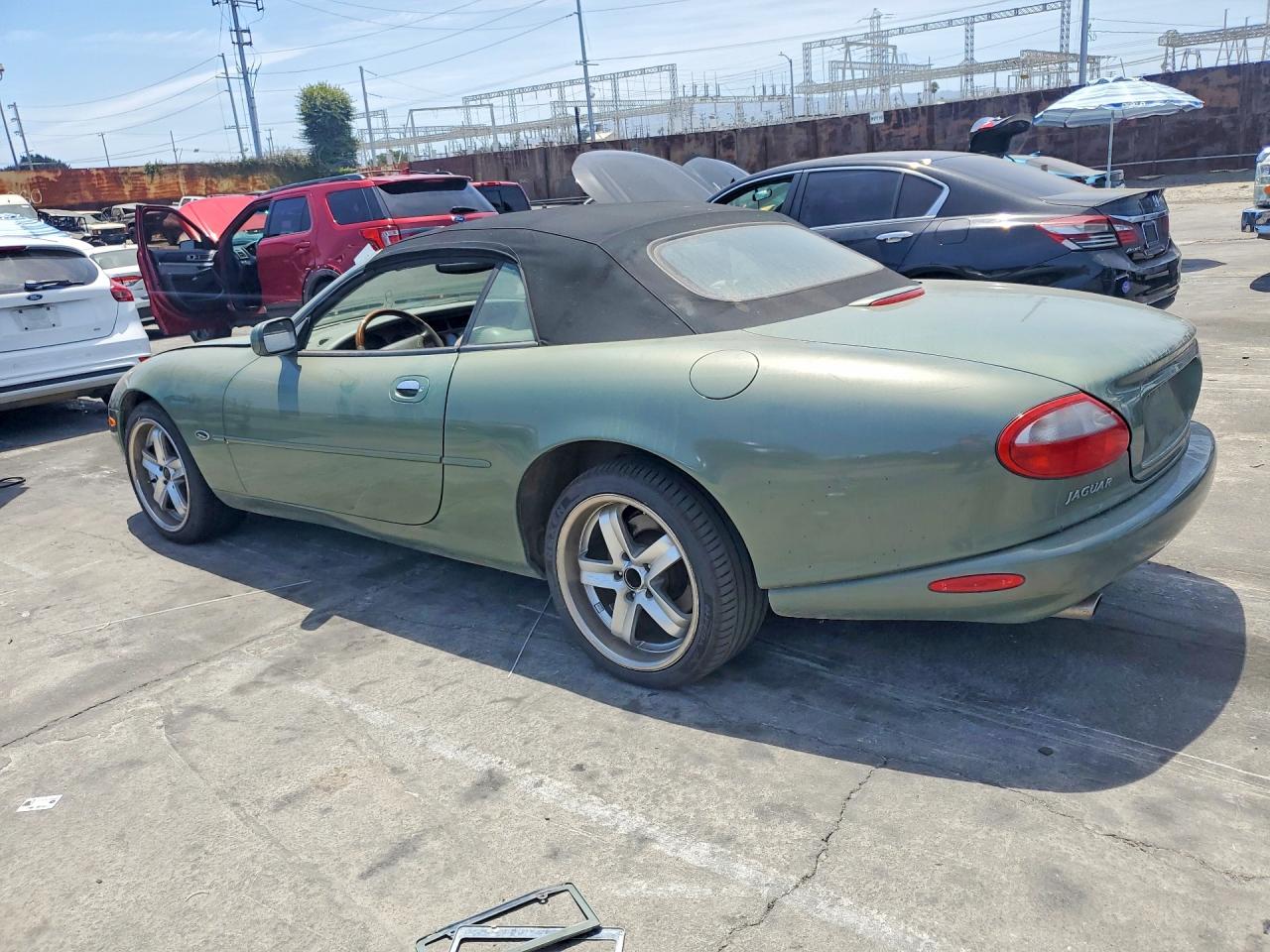 1999 Jaguar Xk8 Green vin: SAJGX2041XC039599