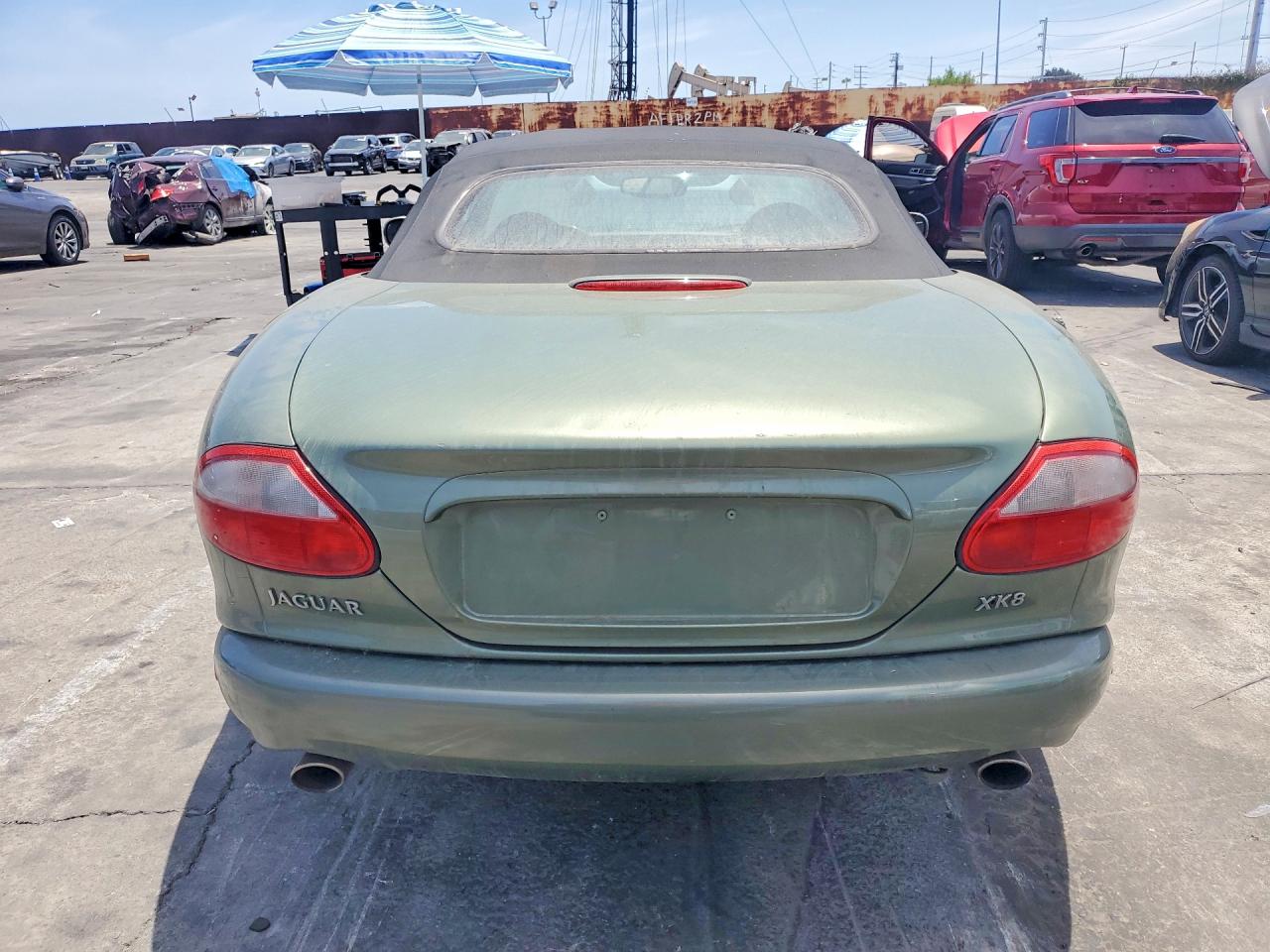 1999 Jaguar Xk8 Green vin: SAJGX2041XC039599
