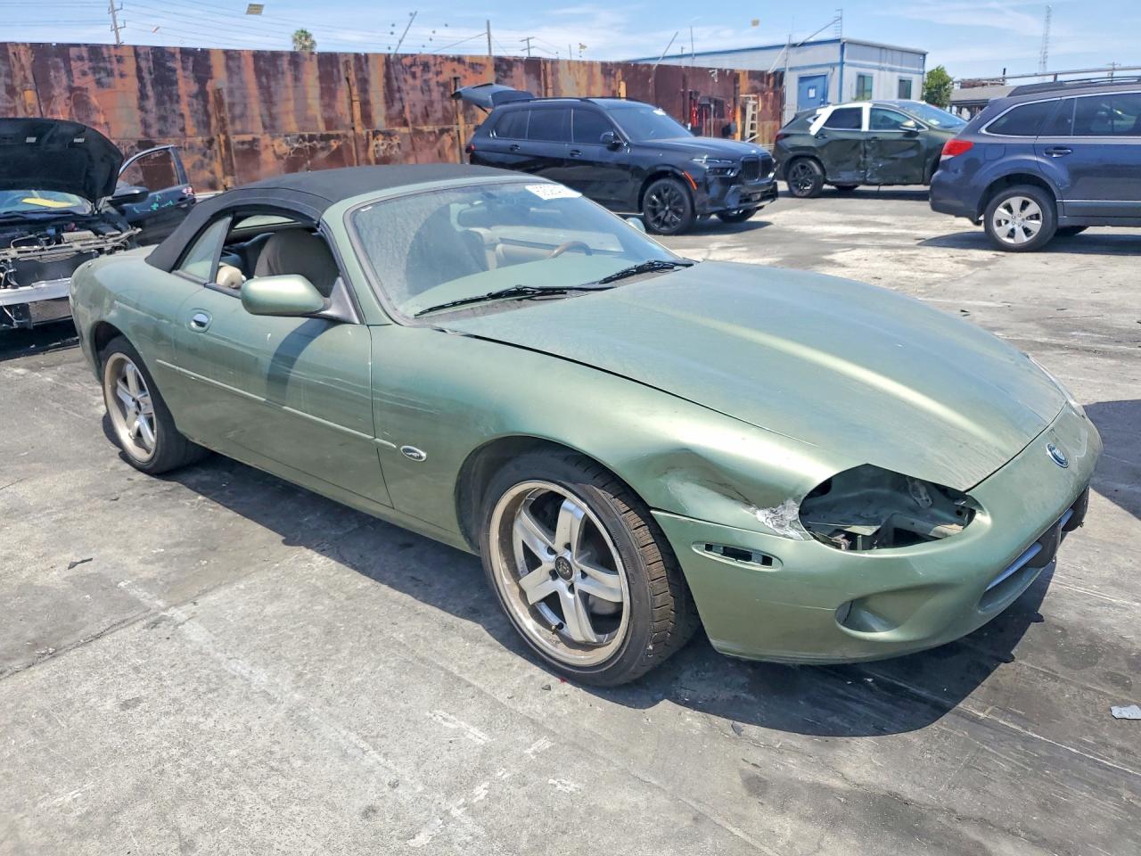 1999 Jaguar Xk8 Green vin: SAJGX2041XC039599