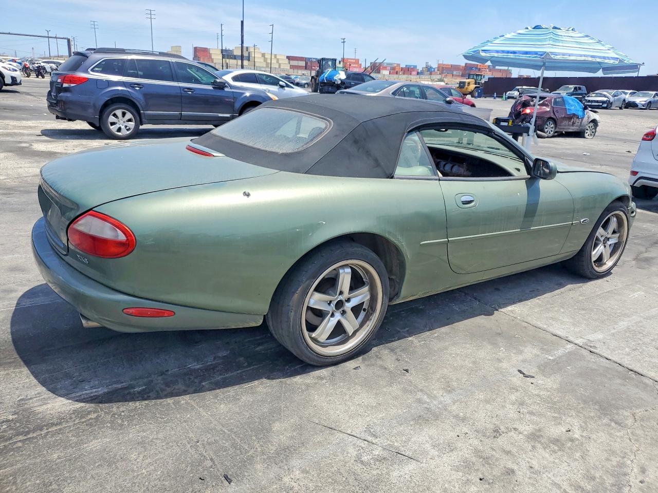 1999 Jaguar Xk8 Green vin: SAJGX2041XC039599