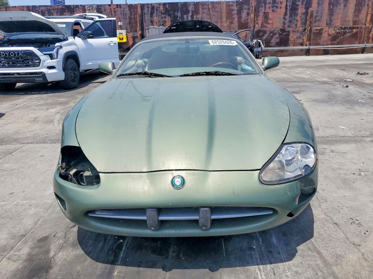 1999 Jaguar Xk8 Green vin: SAJGX2041XC039599