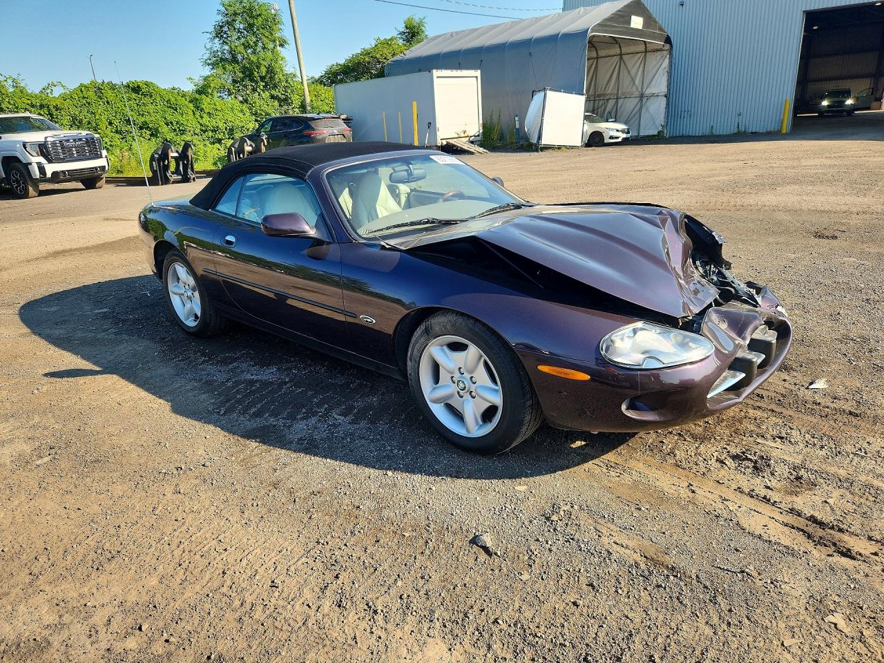 1999 Jaguar Xk8 Purple vin: SAJGX2043XC033125