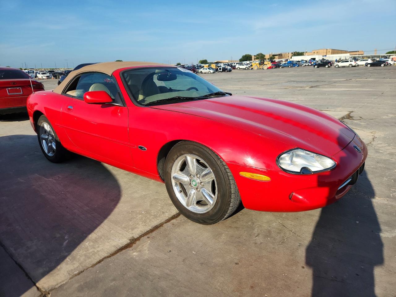 1999 Jaguar Xk8 Red vin: SAJGX2044XC037183