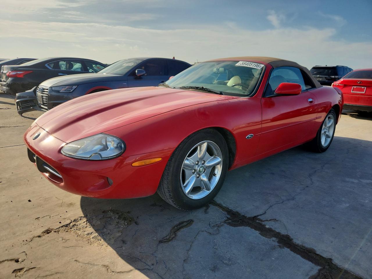 1999 Jaguar Xk8 Красный vin: SAJGX2044XC037183