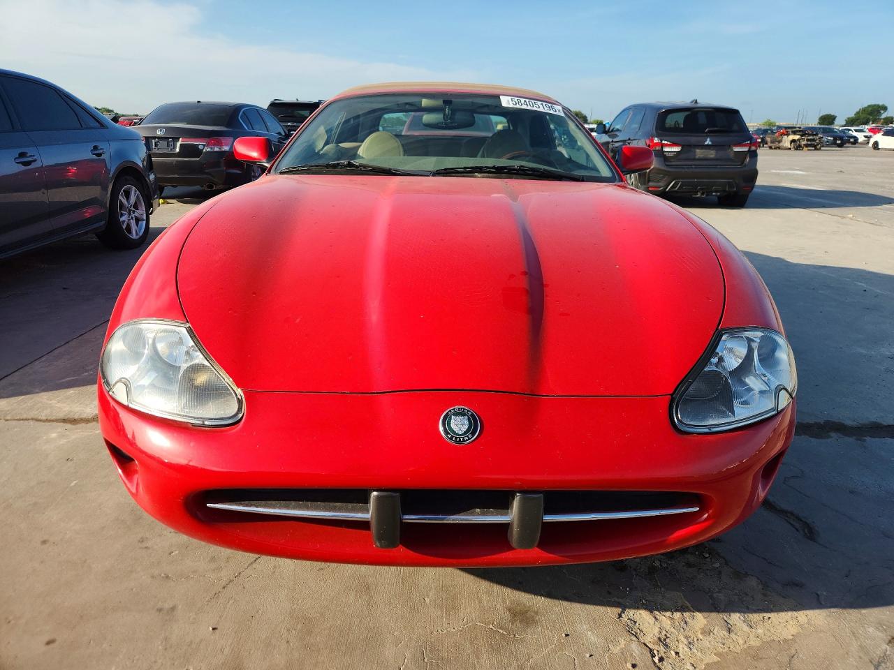 1999 Jaguar Xk8 Red vin: SAJGX2044XC037183