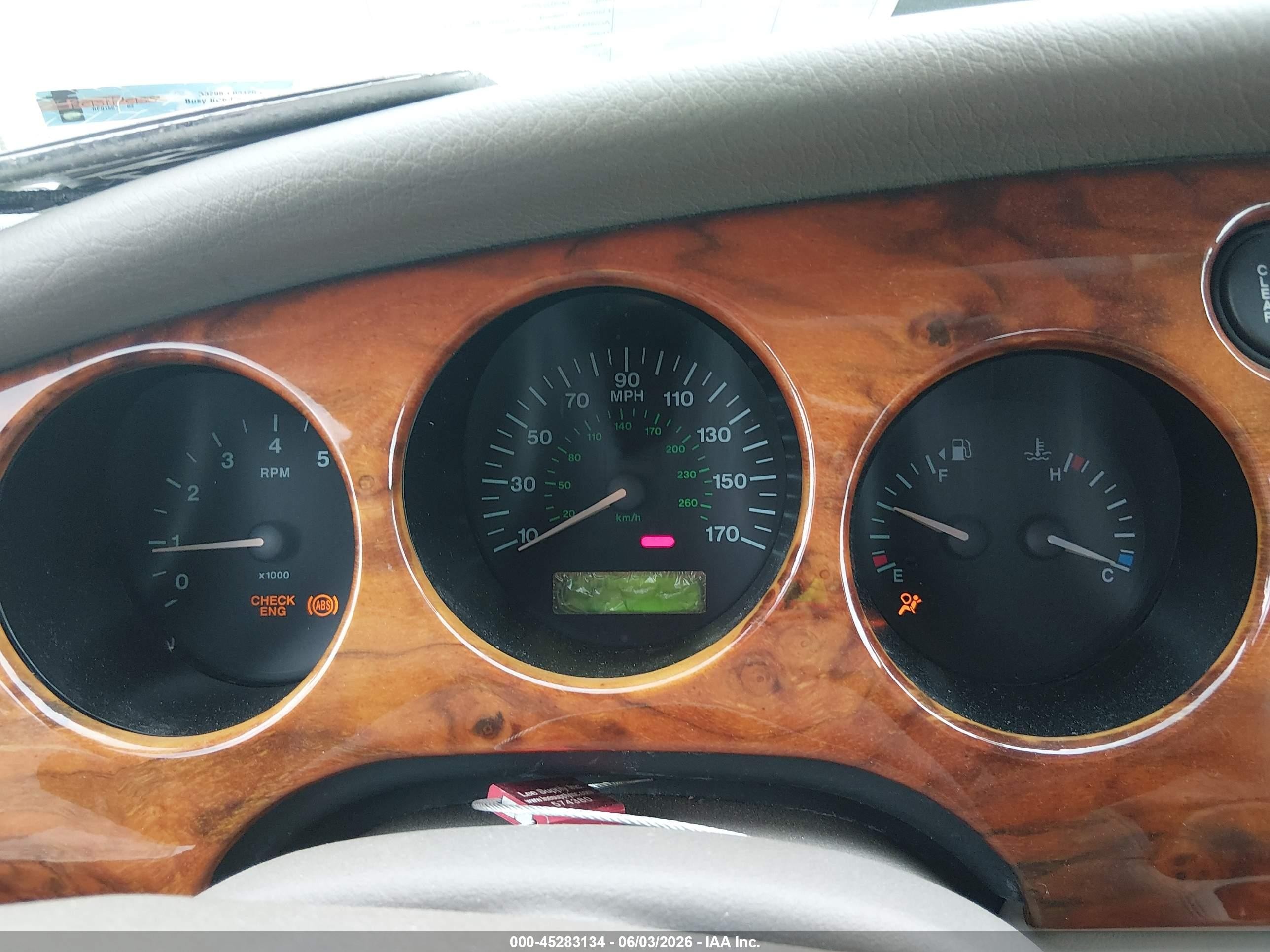 1999 Jaguar Xk8   Gray vin: SAJGX2046XC034043