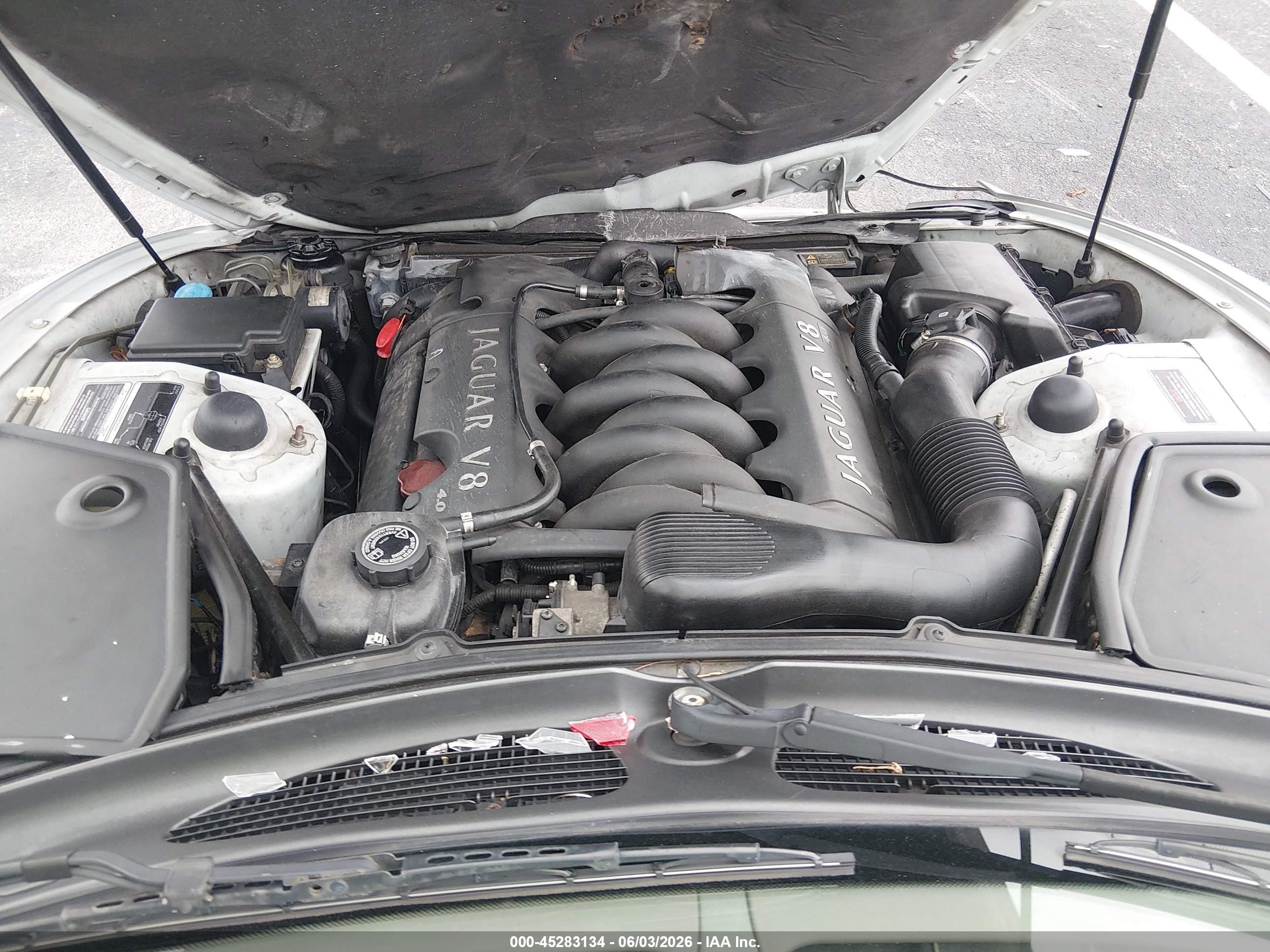 1999 Jaguar Xk8   Gray vin: SAJGX2046XC034043