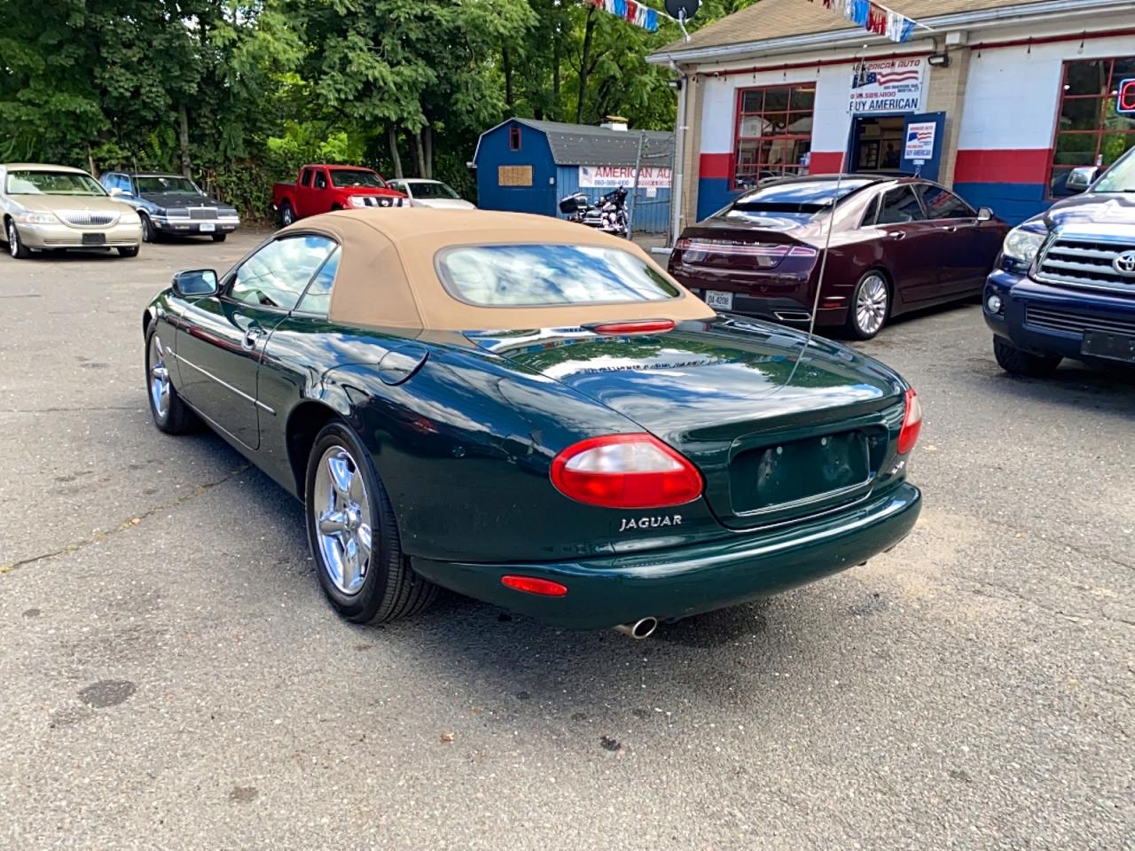 1999 Jaguar Xk8 Green vin: SAJGX2049XC038524