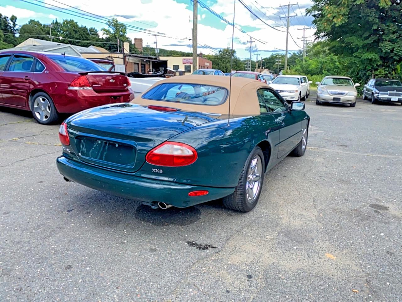 1999 Jaguar Xk8 Green vin: SAJGX2049XC038524