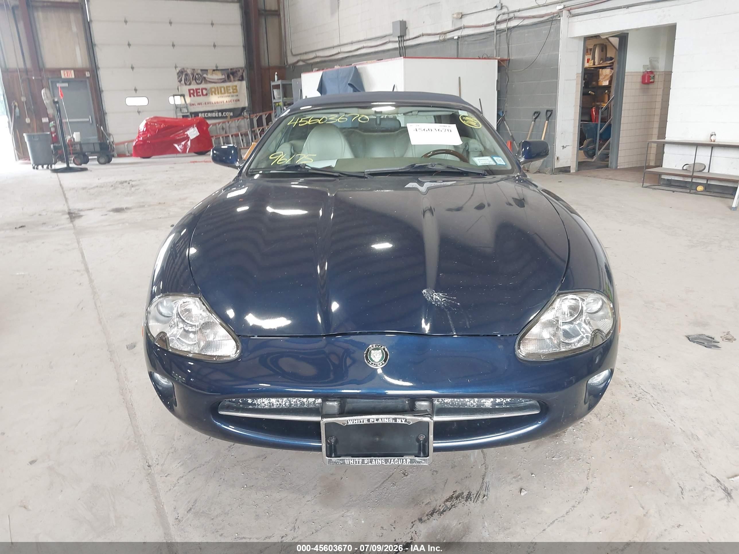 1998 Jaguar Xk8   Синий vin: SAJGX2240WC028895