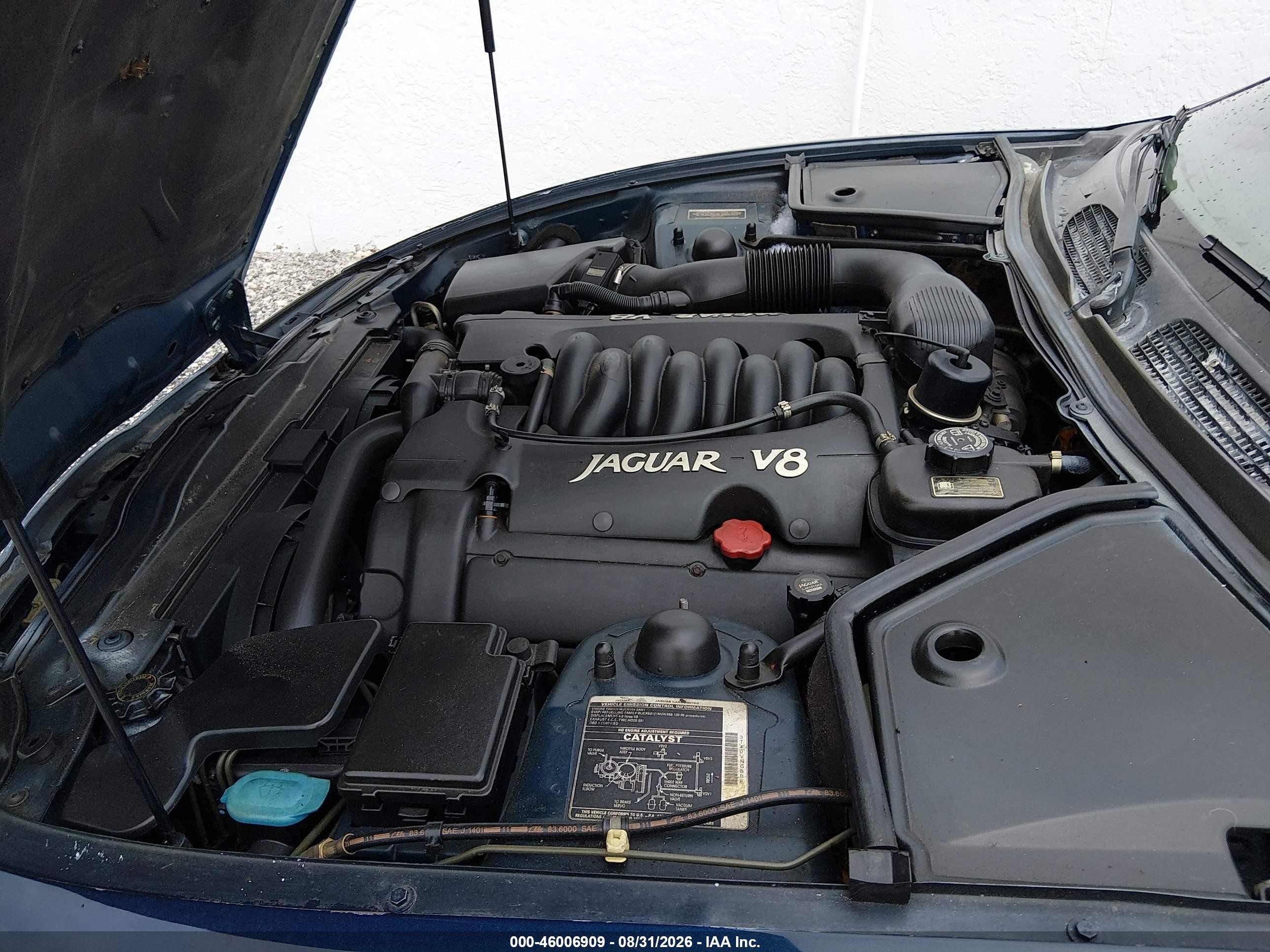 1998 Jaguar Xk8   Blue vin: SAJGX2244WC021190
