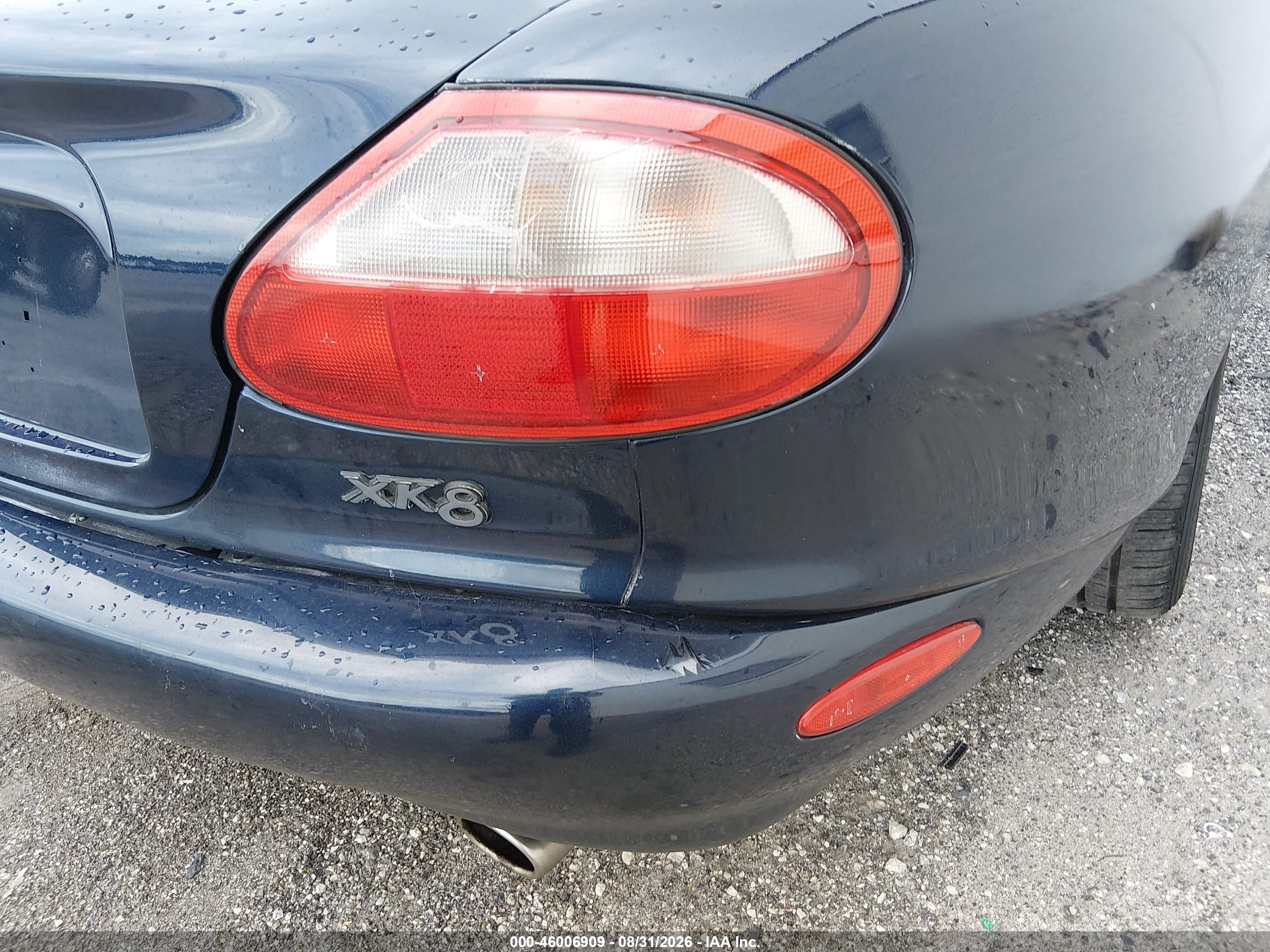 1998 Jaguar Xk8   Blue vin: SAJGX2244WC021190