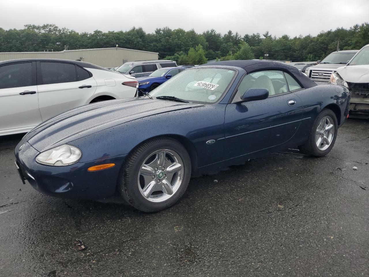 1998 Jaguar Xk8 Blue vin: SAJGX2245WC026558