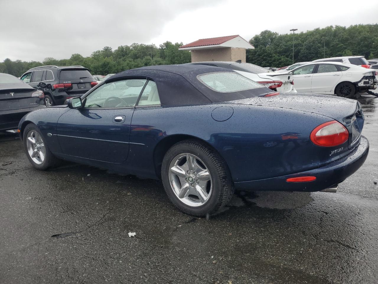 1998 Jaguar Xk8 Blue vin: SAJGX2245WC026558