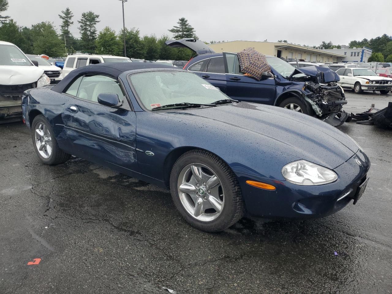 1998 Jaguar Xk8 Blue vin: SAJGX2245WC026558