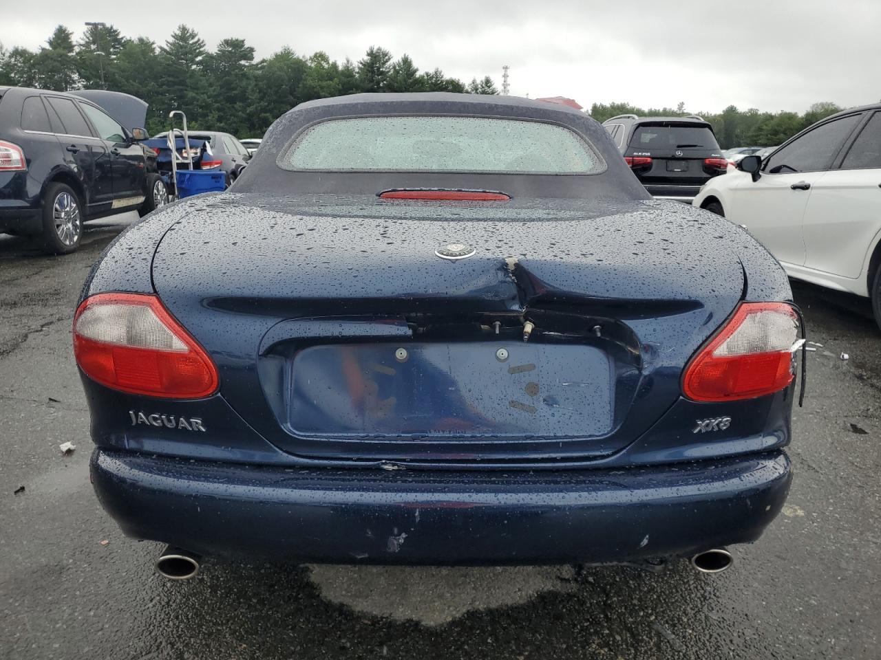 1998 Jaguar Xk8 Blue vin: SAJGX2245WC026558