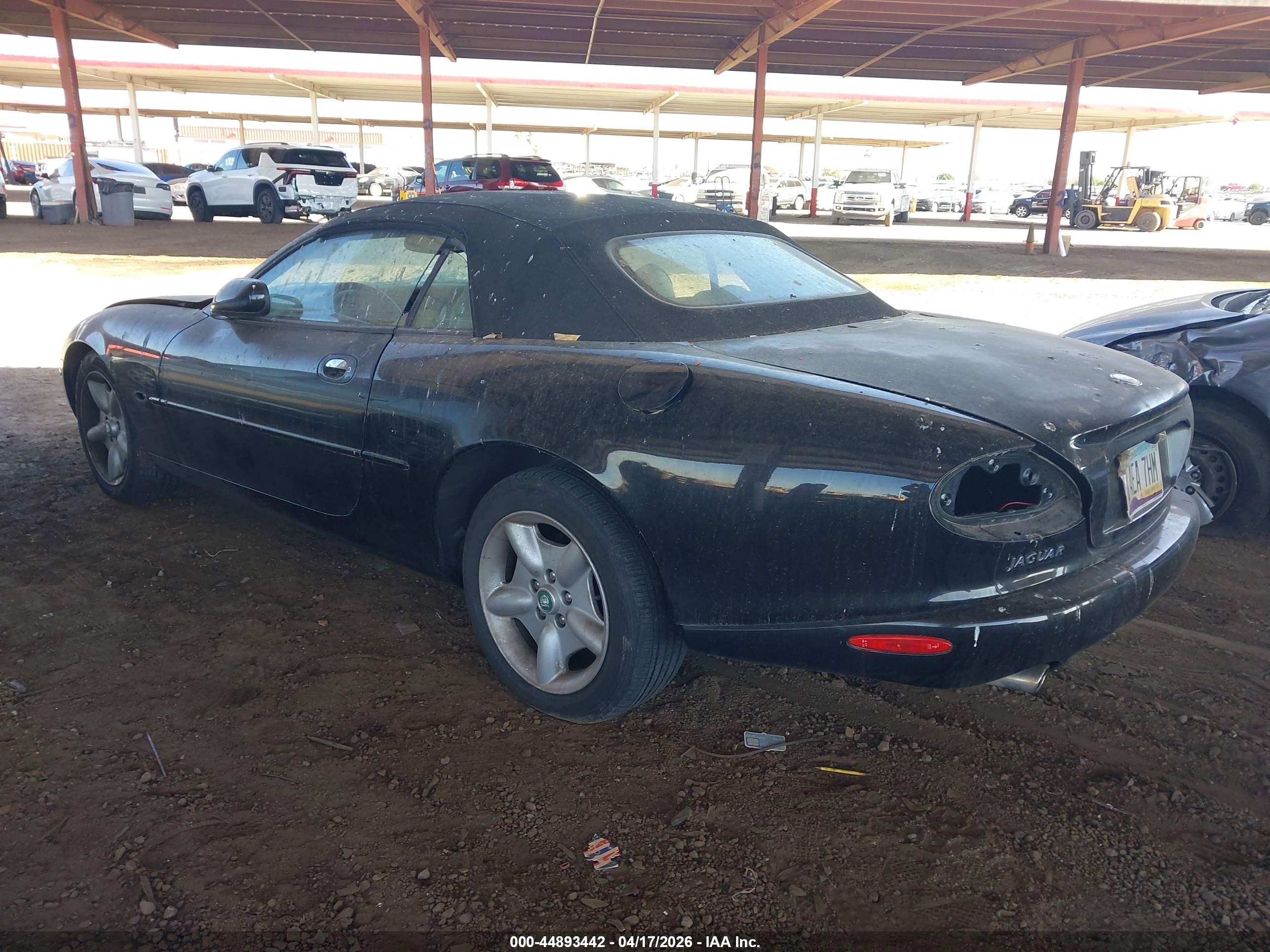 1998 Jaguar Xk8   Black vin: SAJGX2248WC026263