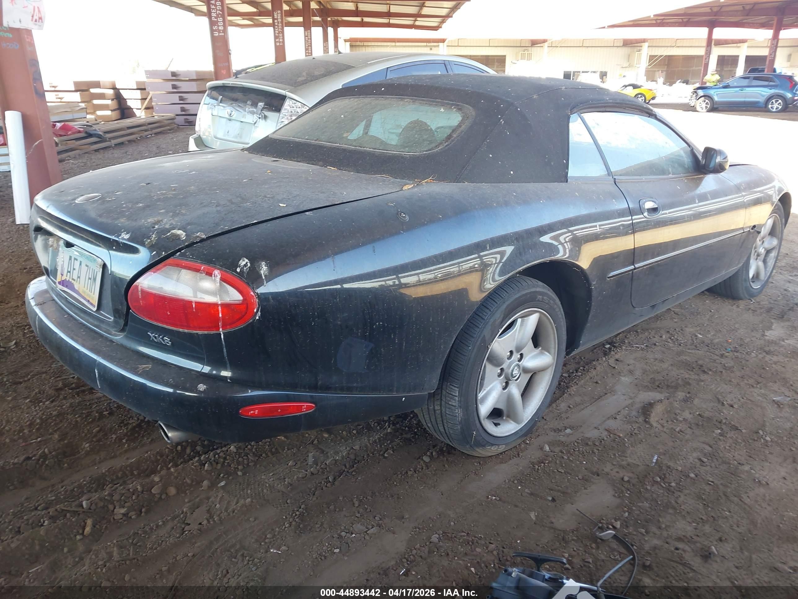 1998 Jaguar Xk8   Black vin: SAJGX2248WC026263