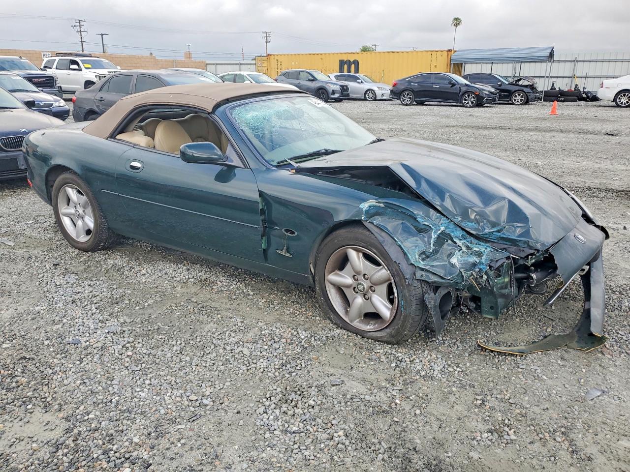 1998 Jaguar Xk8 Green vin: SAJGX2248WC028966