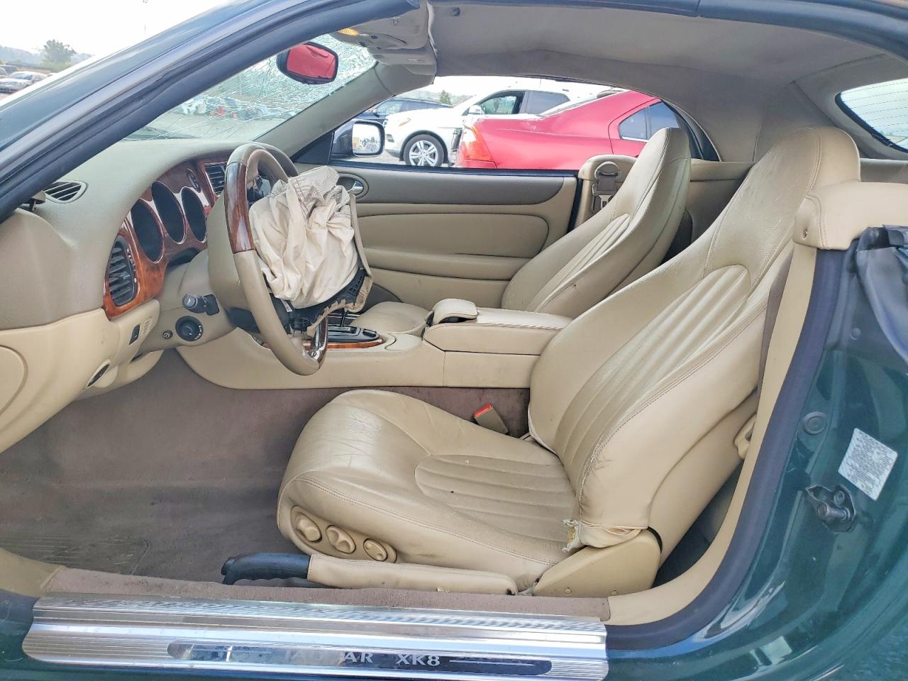 1998 Jaguar Xk8 Green vin: SAJGX2248WC028966