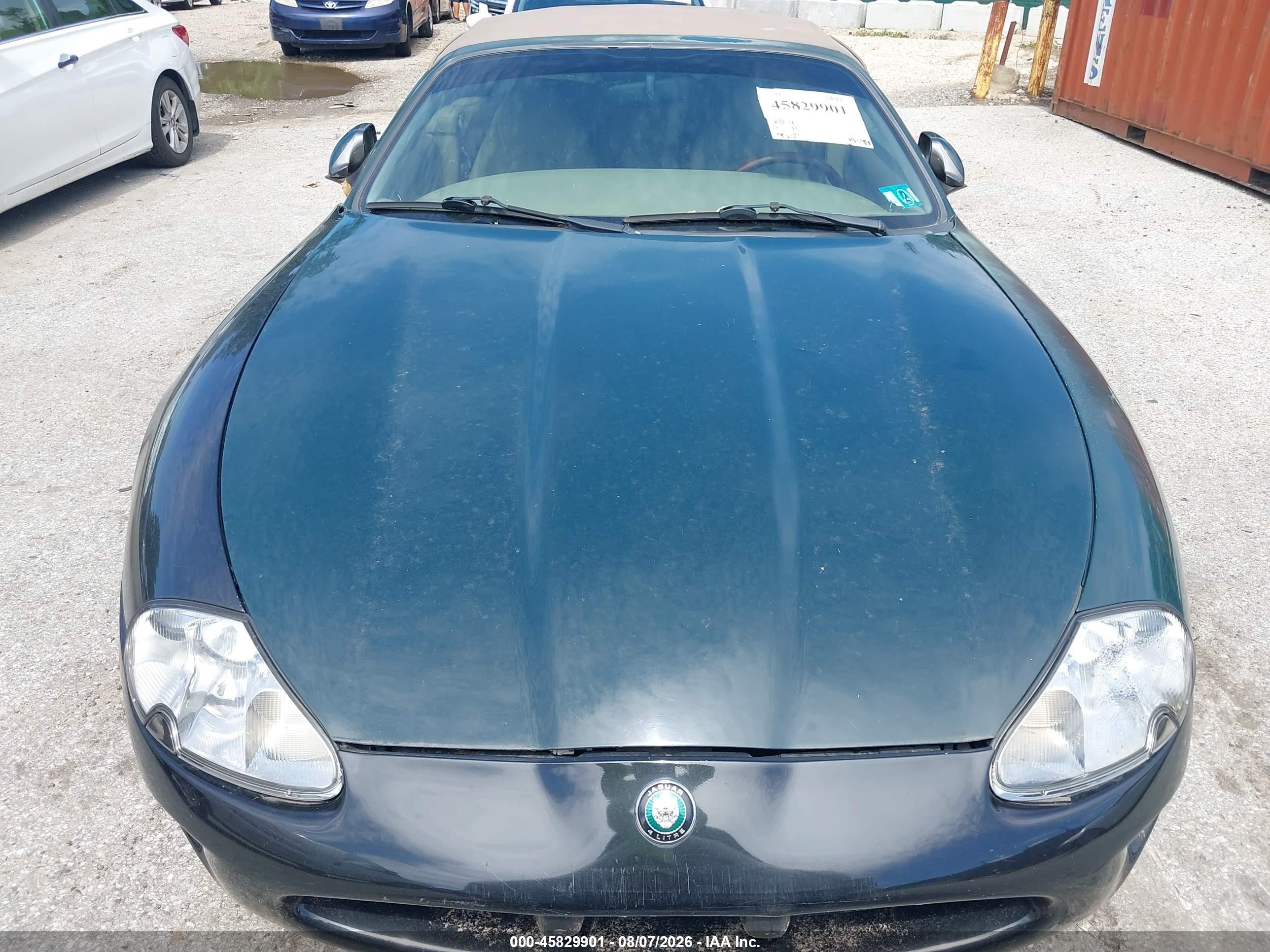 1998 Jaguar Xk8   Green vin: SAJGX2249WC029673