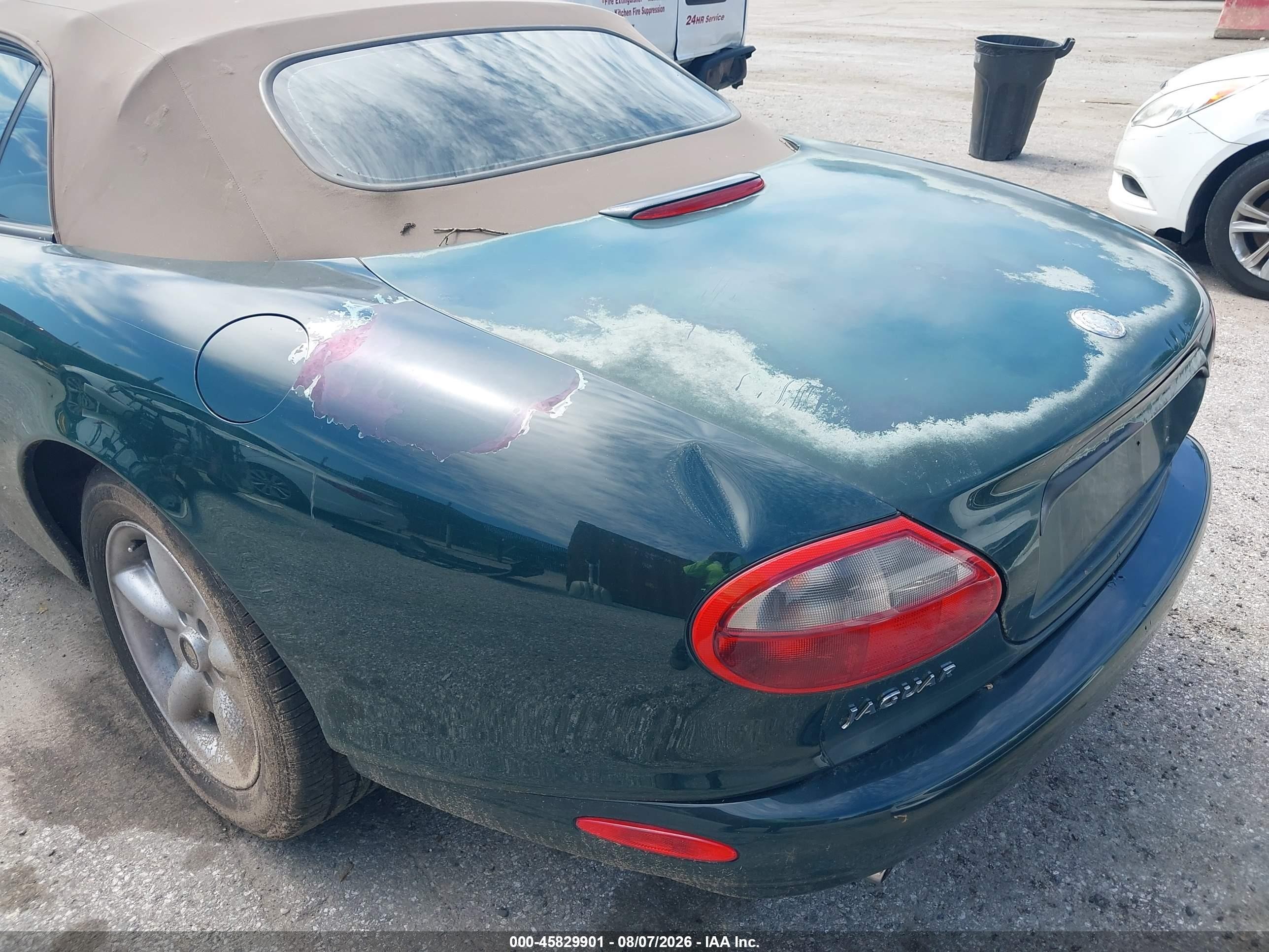 1998 Jaguar Xk8   Green vin: SAJGX2249WC029673