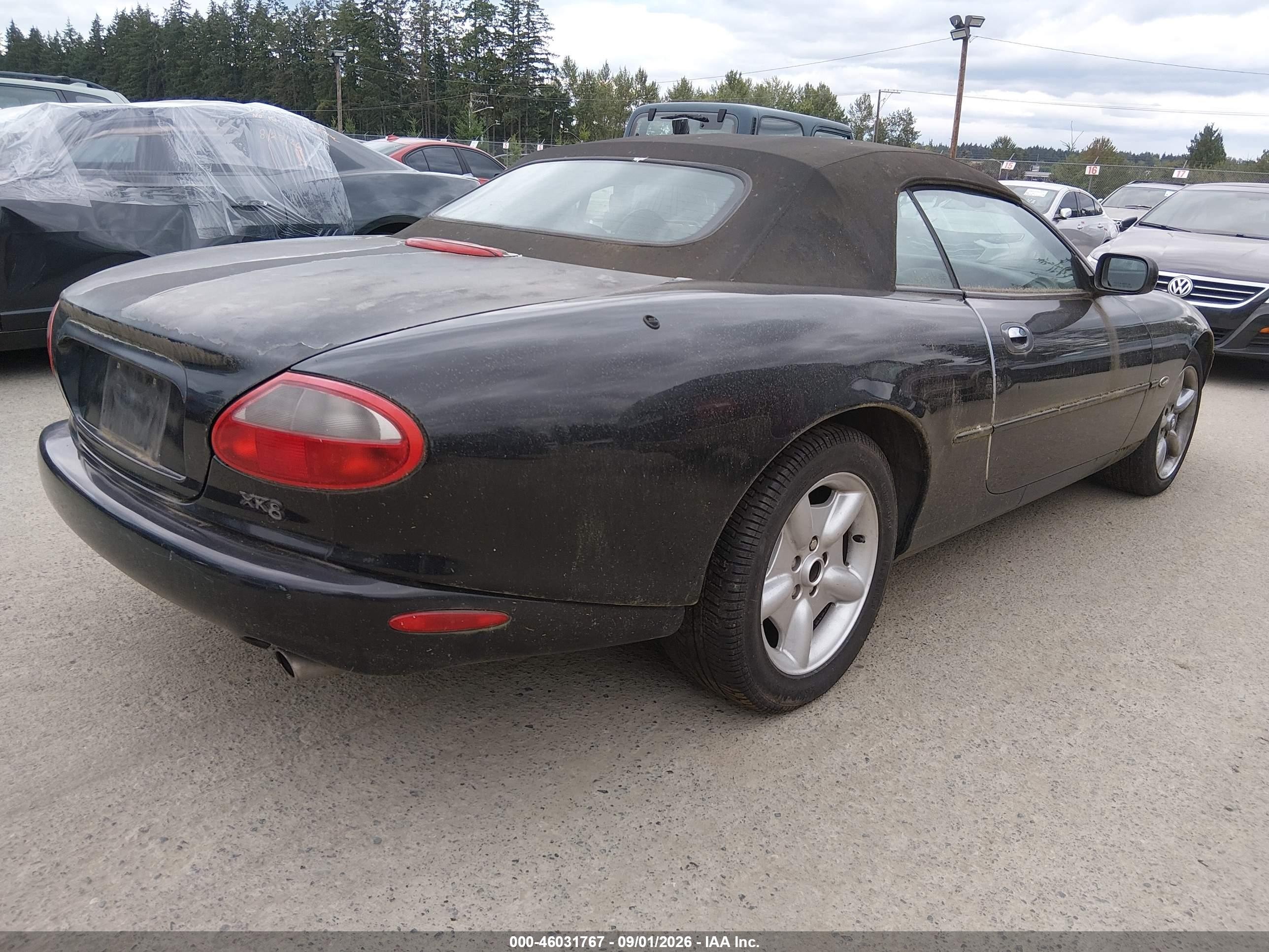 1997 Jaguar Xk8   Black vin: SAJGX2742VC006131