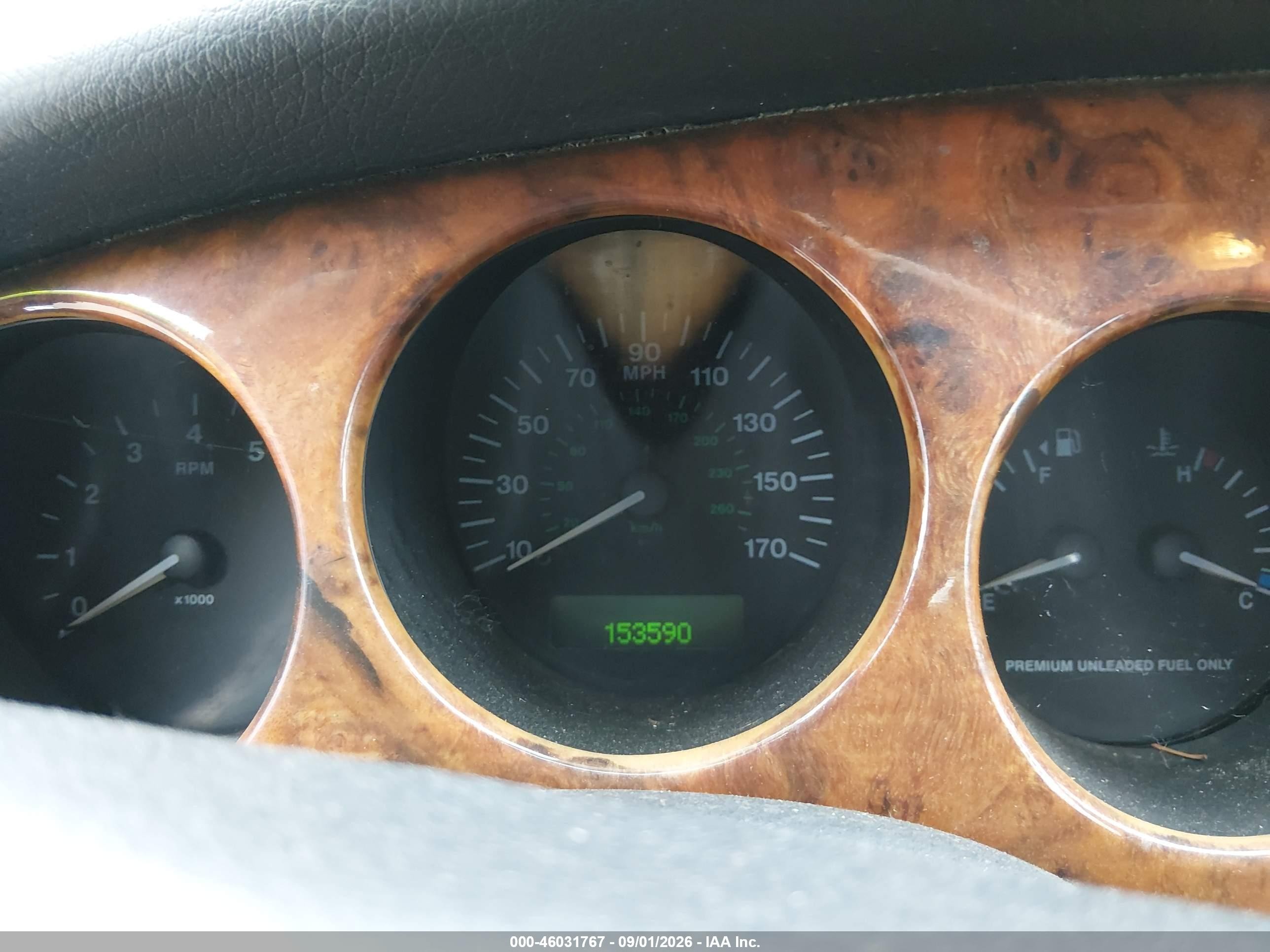 1997 Jaguar Xk8   Black vin: SAJGX2742VC006131