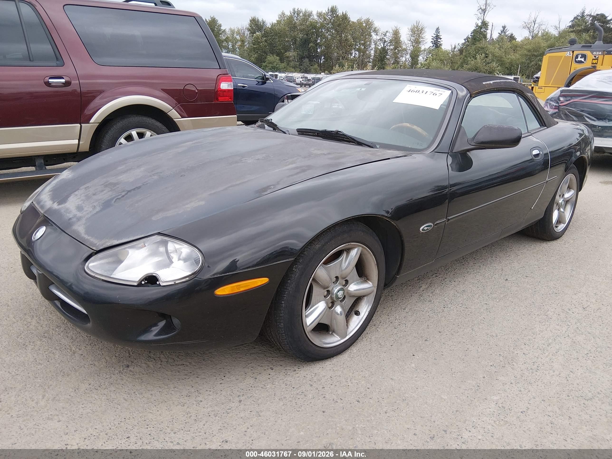 1997 Jaguar Xk8   Black vin: SAJGX2742VC006131