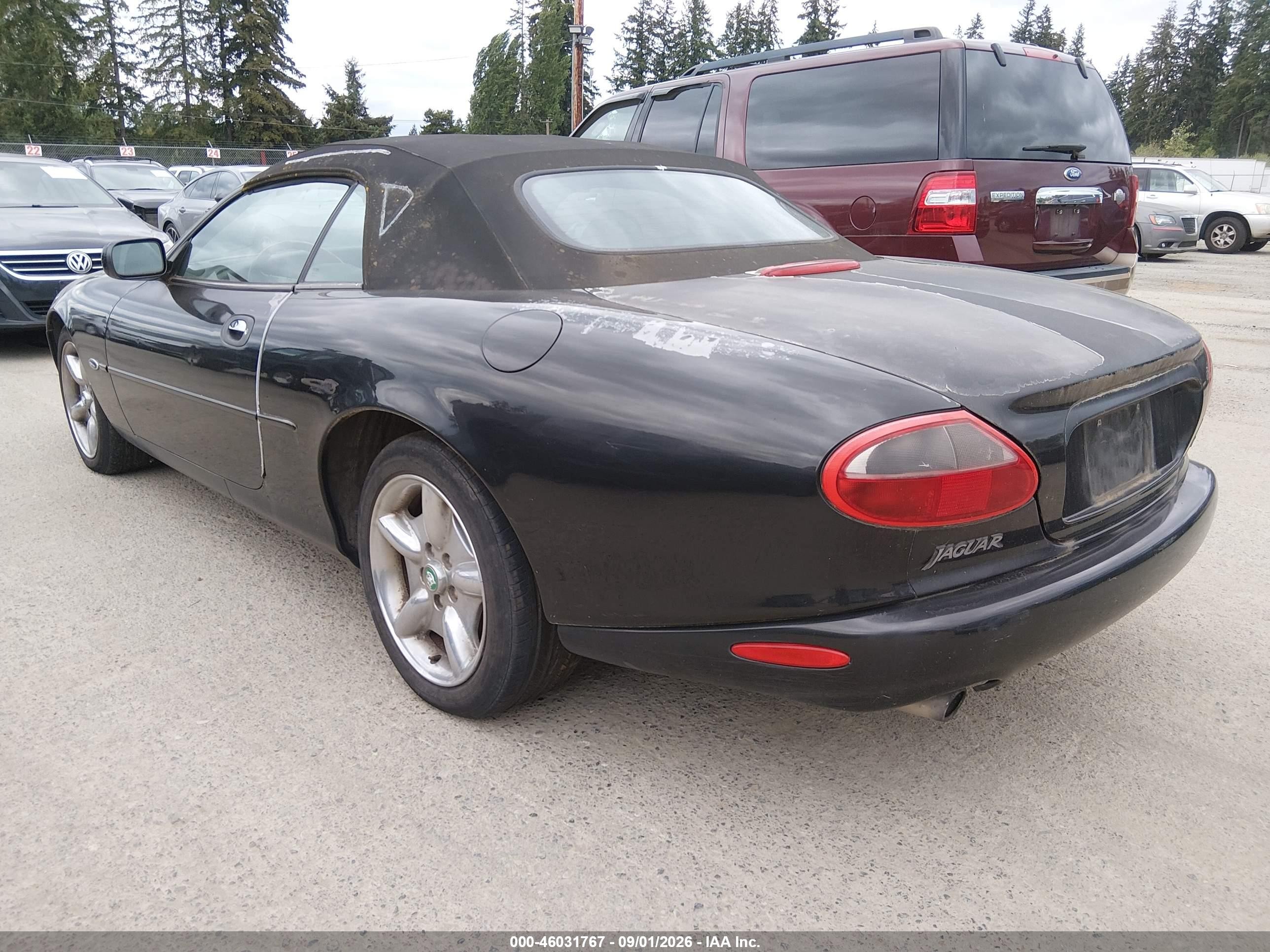 1997 Jaguar Xk8   Black vin: SAJGX2742VC006131