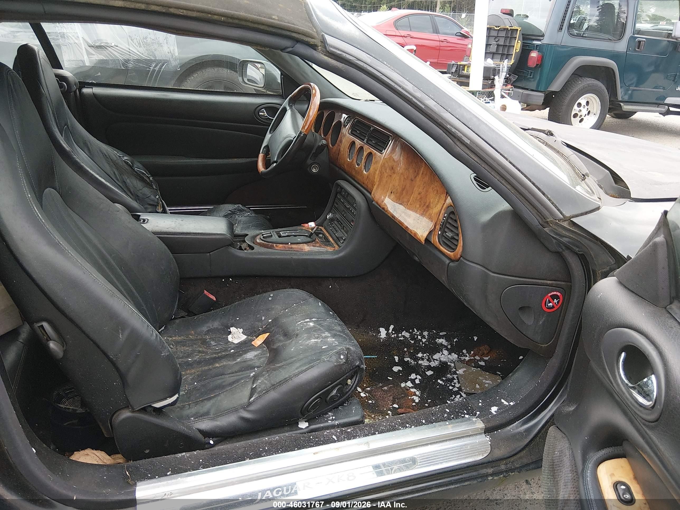 1997 Jaguar Xk8   Black vin: SAJGX2742VC006131