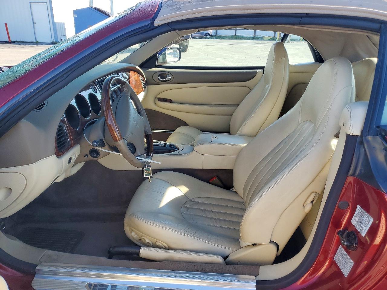1997 Jaguar Xk8 Maroon vin: SAJGX2744VC016501