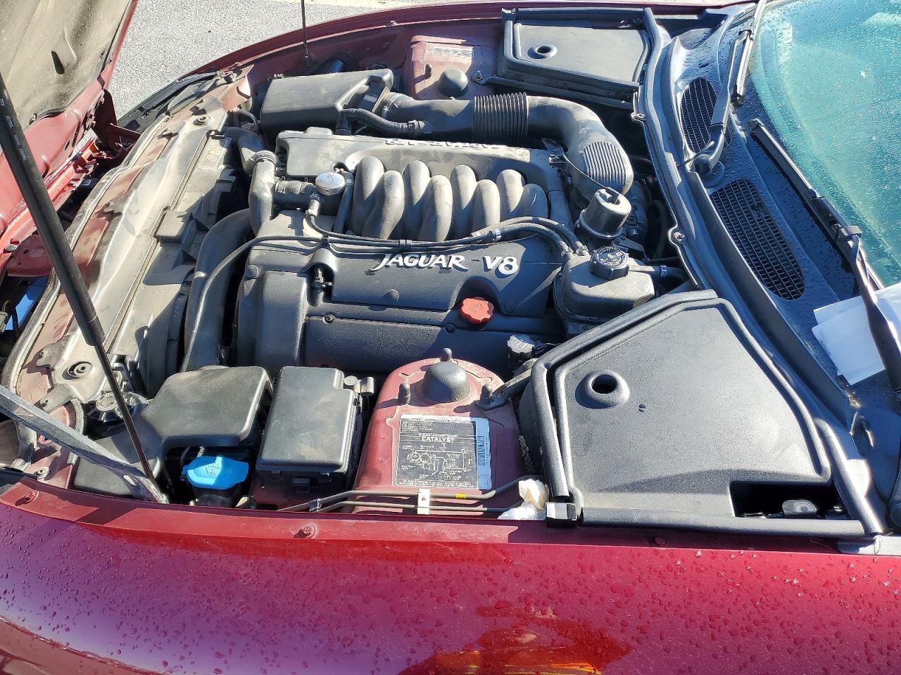 1997 Jaguar Xk8 Maroon vin: SAJGX2744VC016501