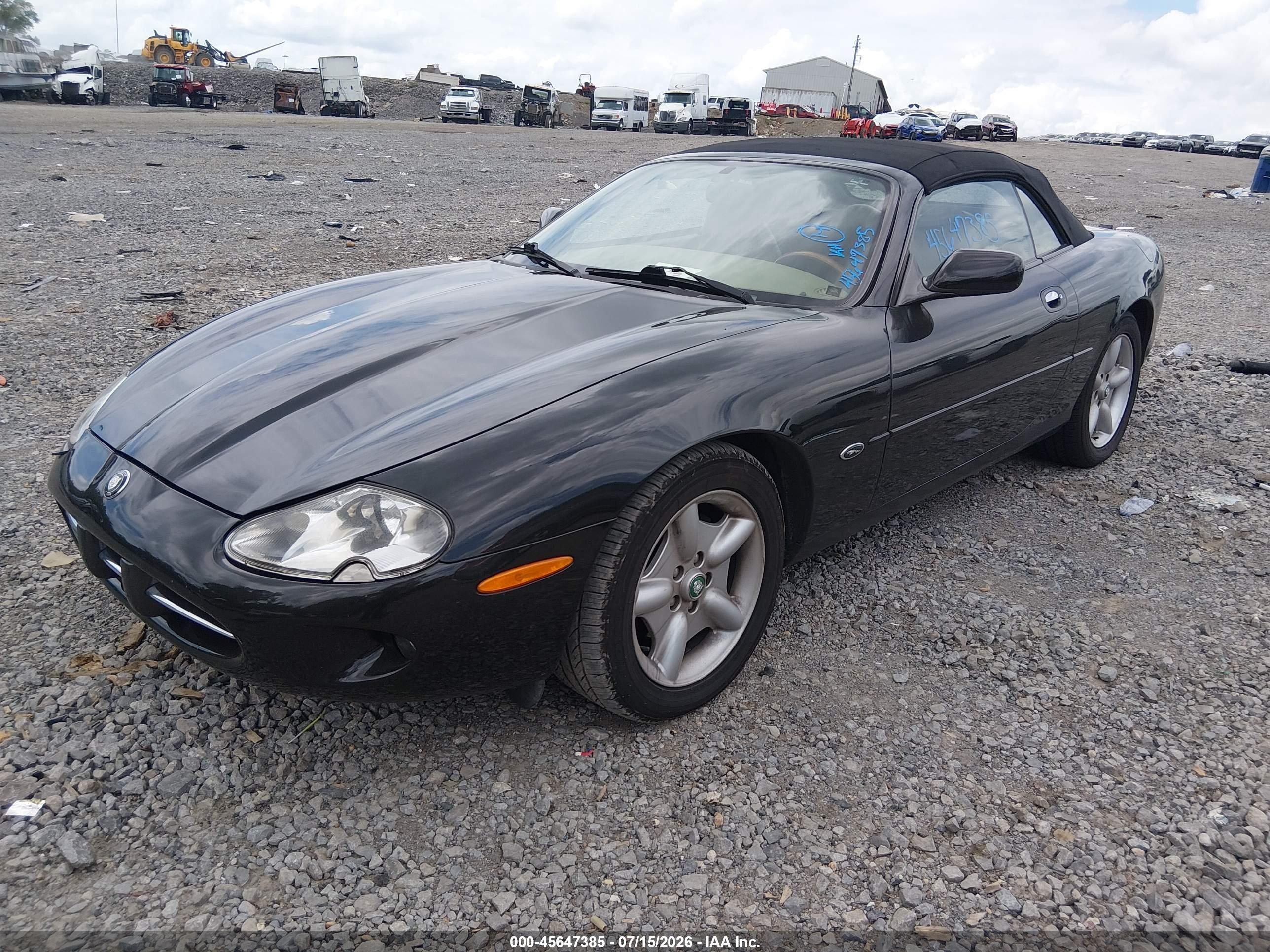 1997 Jaguar Xk8   Черный vin: SAJGX2745VC003126