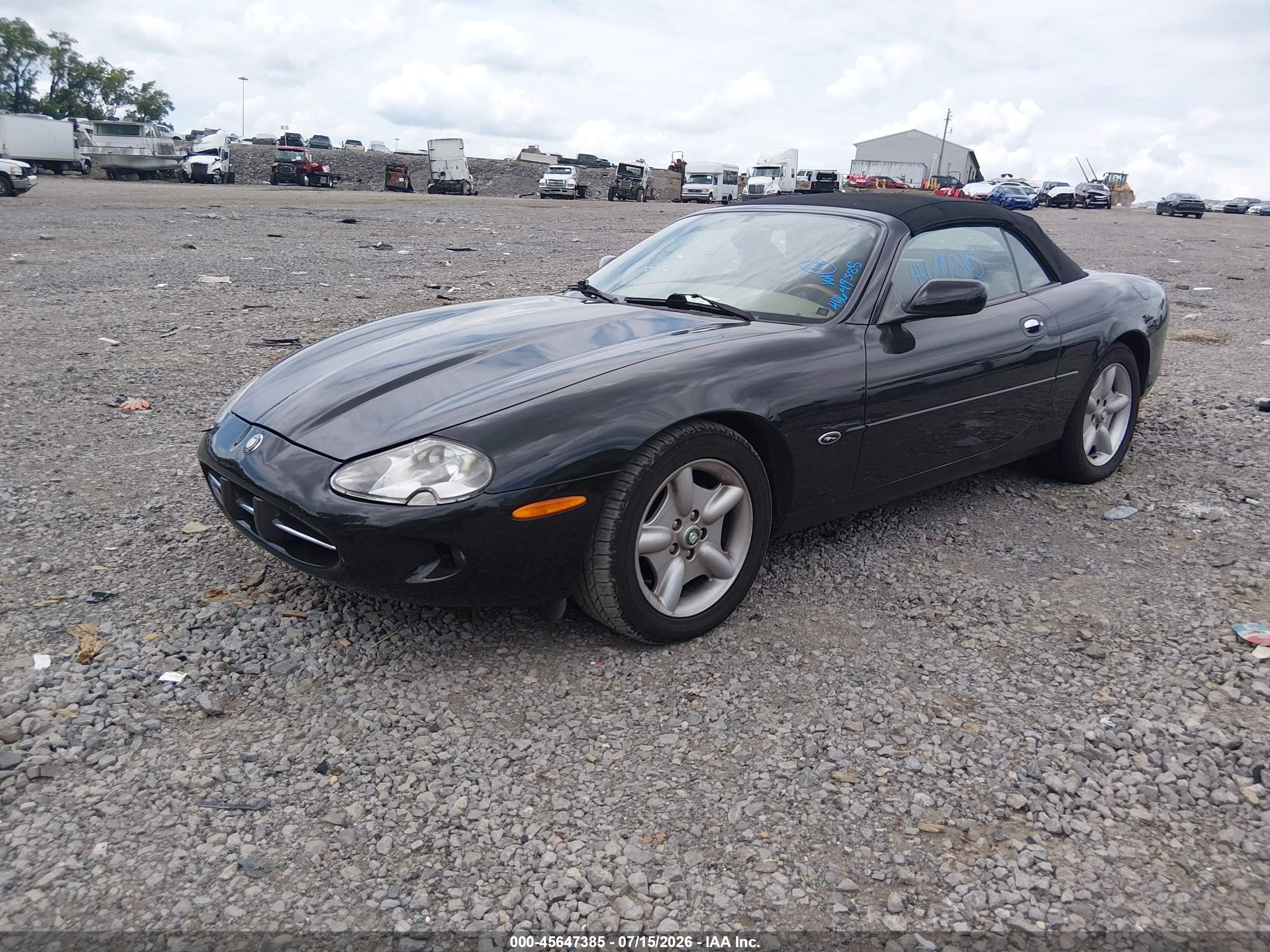 1997 Jaguar Xk8   Черный vin: SAJGX2745VC003126